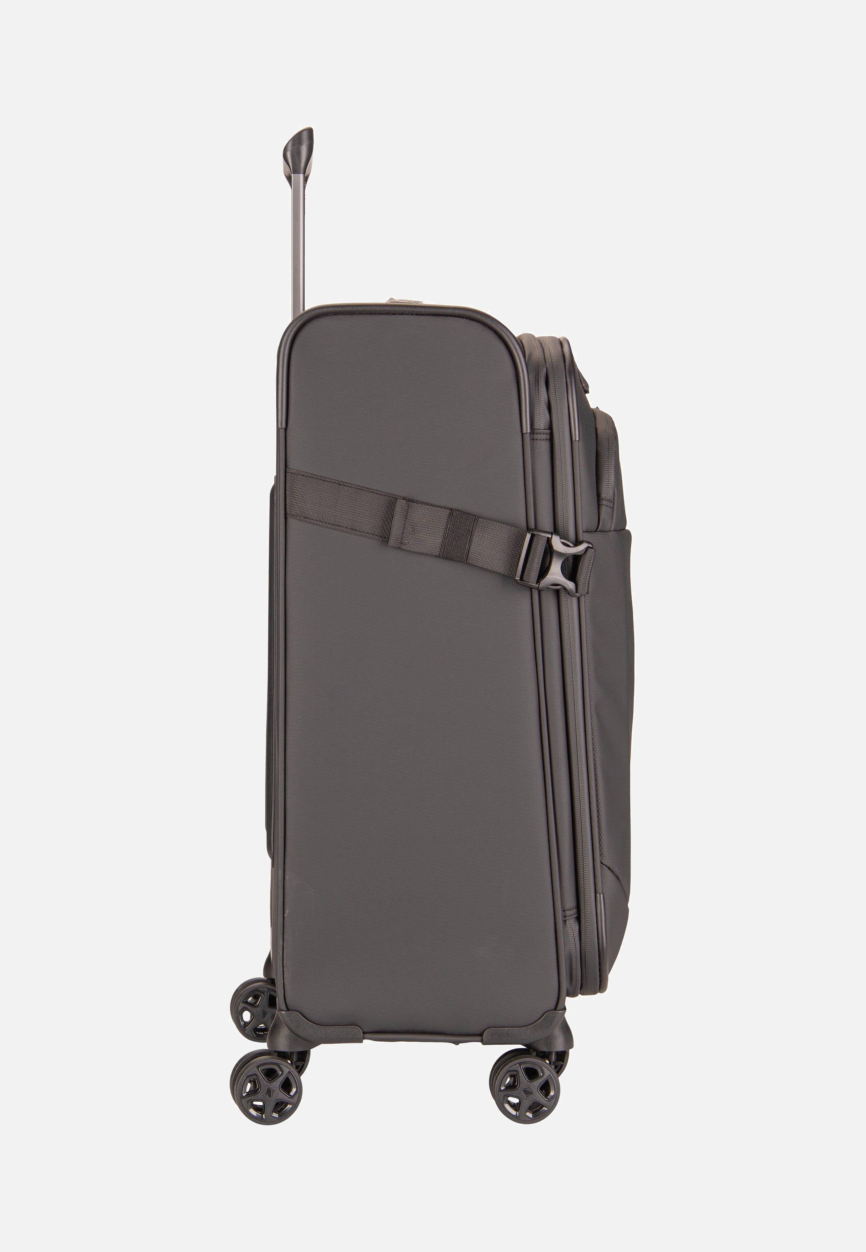 travelite Briize 4W Trolley M Exp Black Koffer