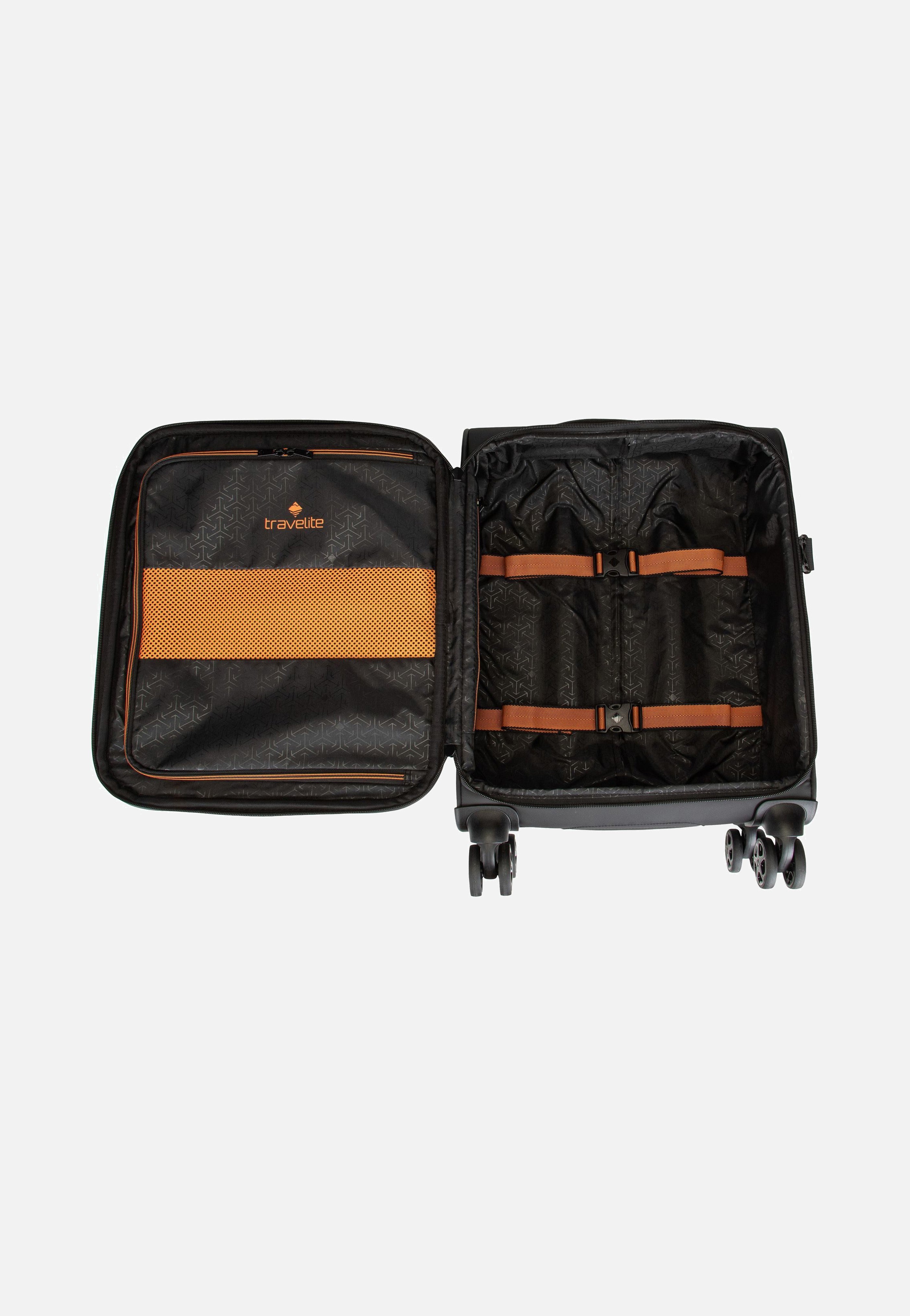 travelite Briize 4W Trolley S Black Koffer