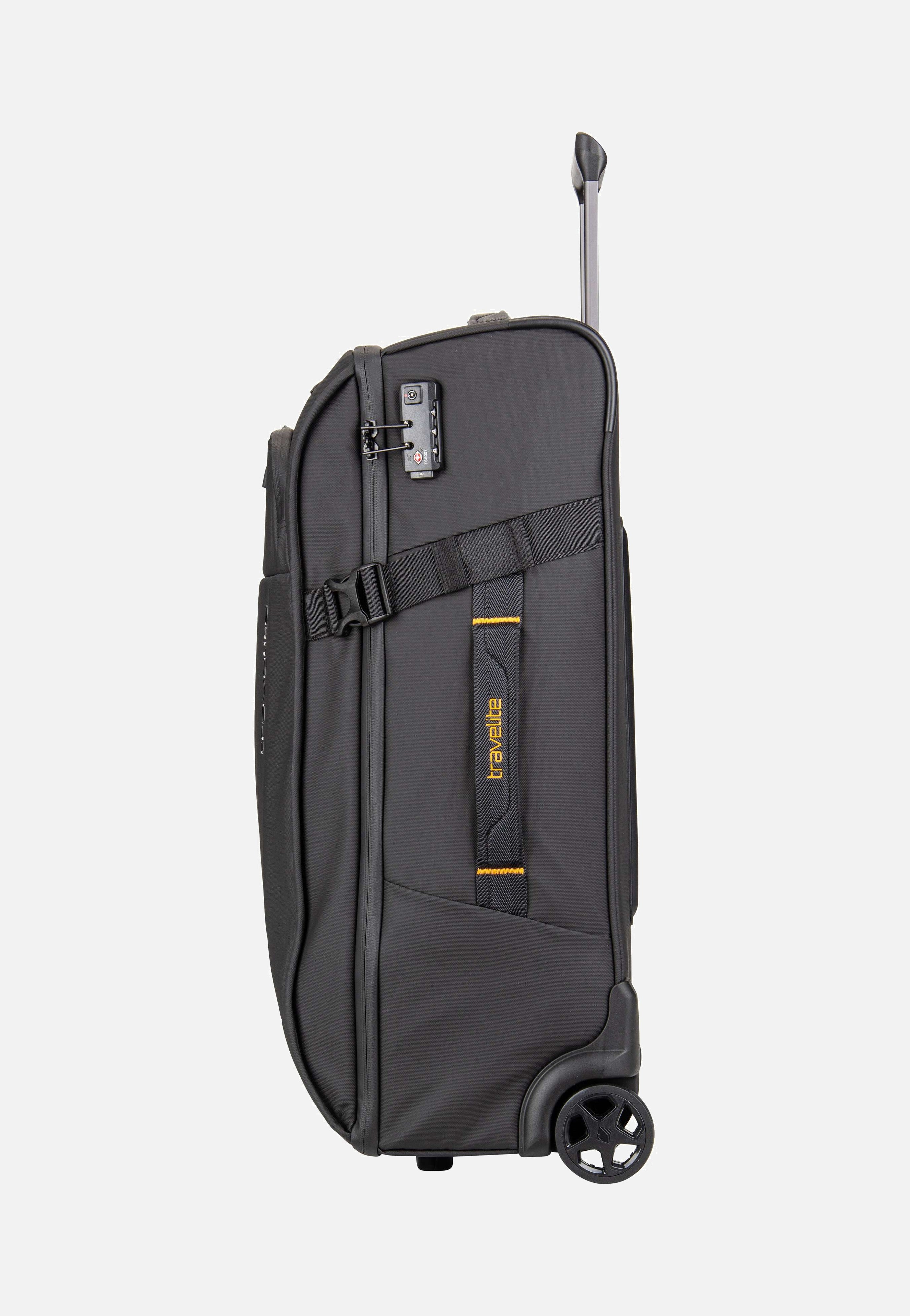 travelite Briize Wheeled Duffle M Black Koffer