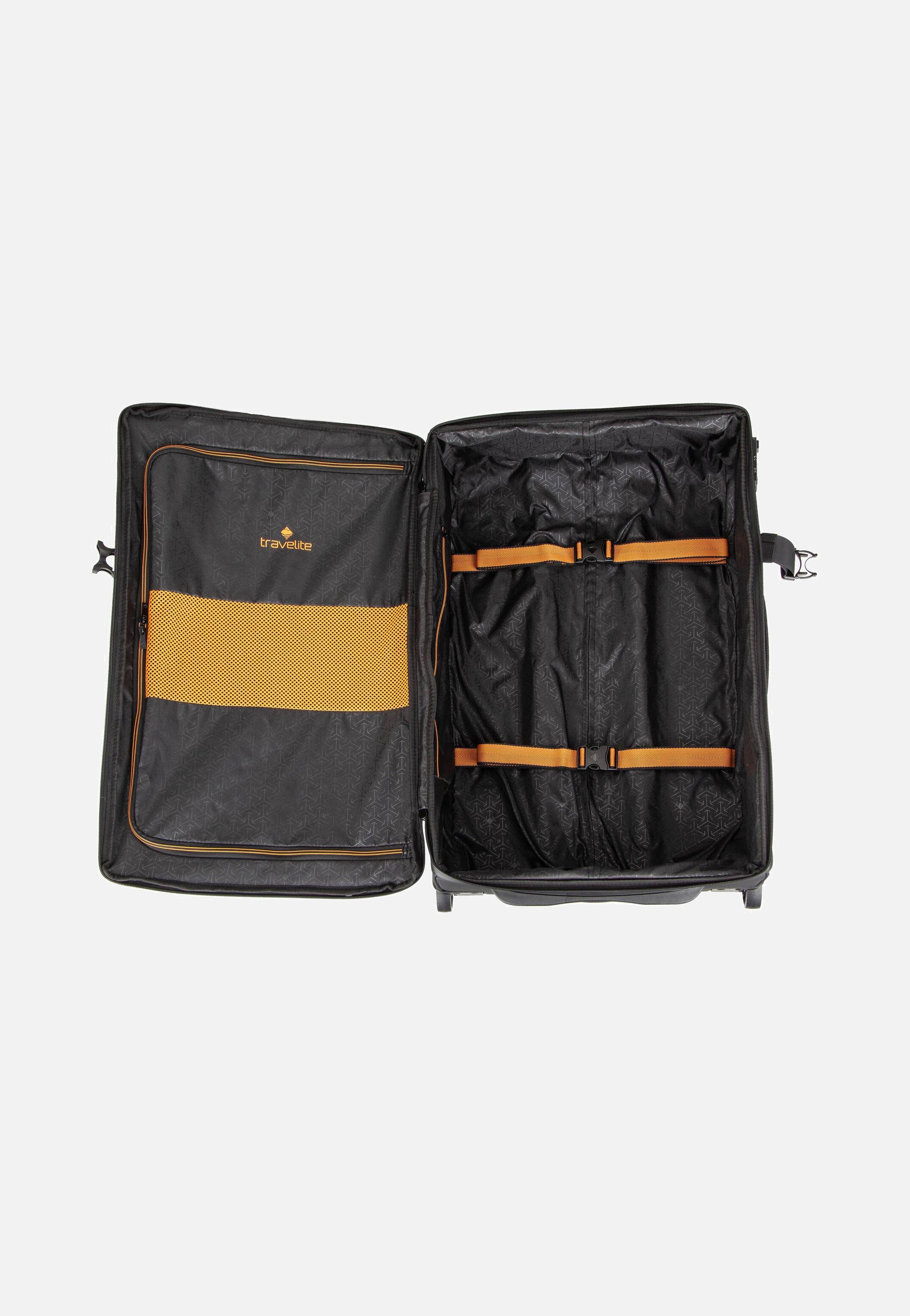 travelite Briize Wheeled Duffle M Black Koffer