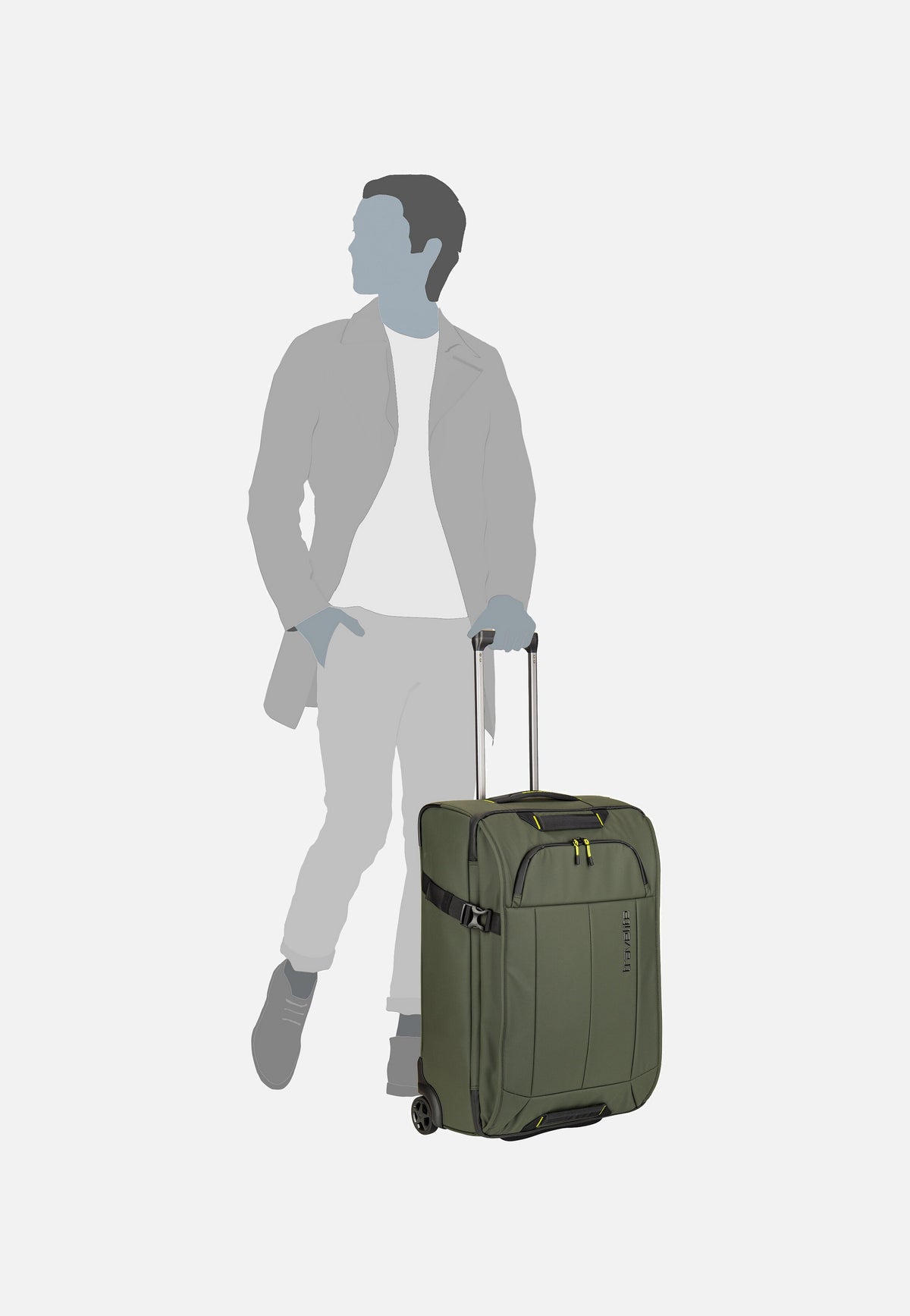 travelite Briize Wheeled Duffle M Khaki Koffer