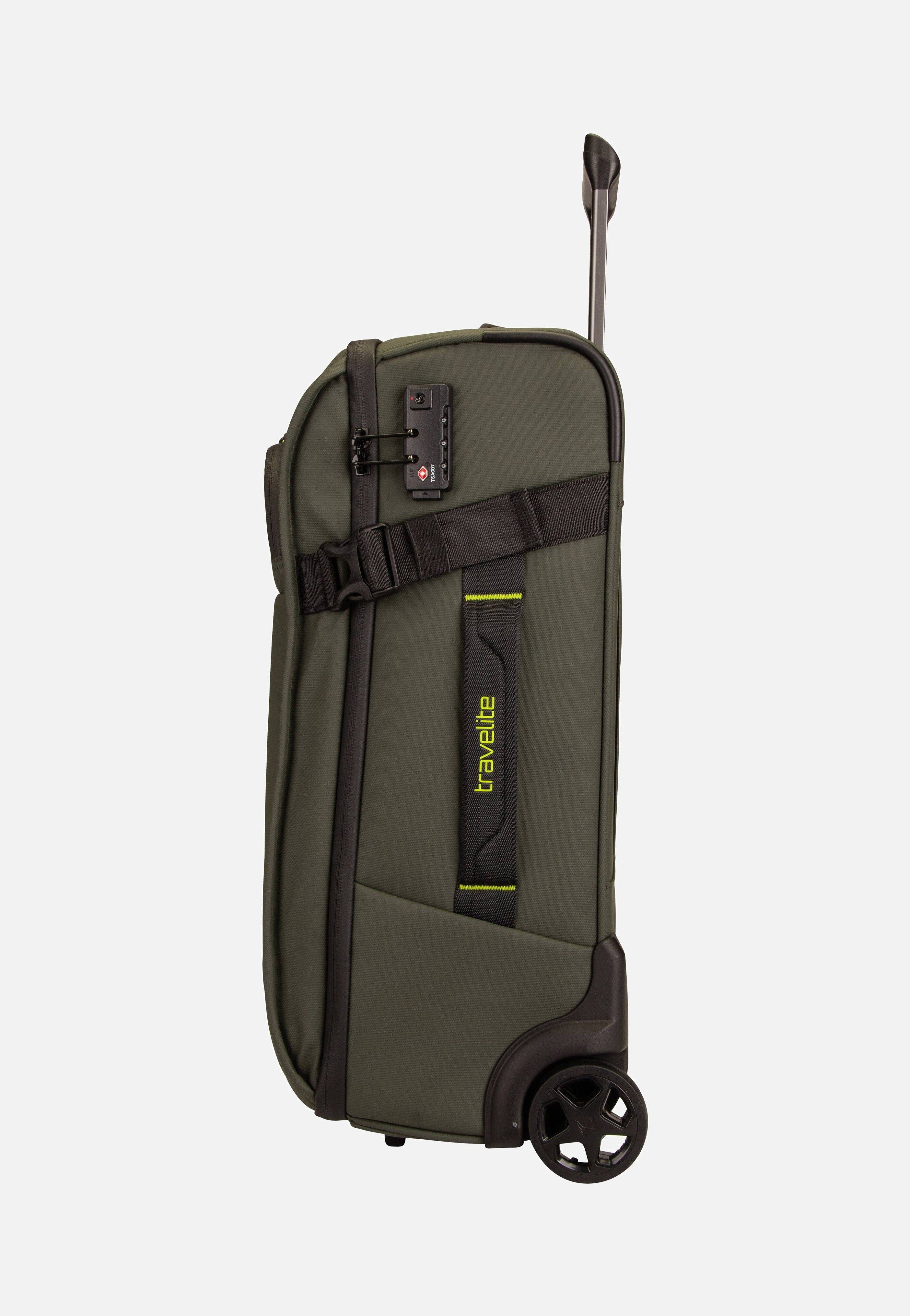 travelite Briize Wheeled Duffle S Khaki Reisetasche