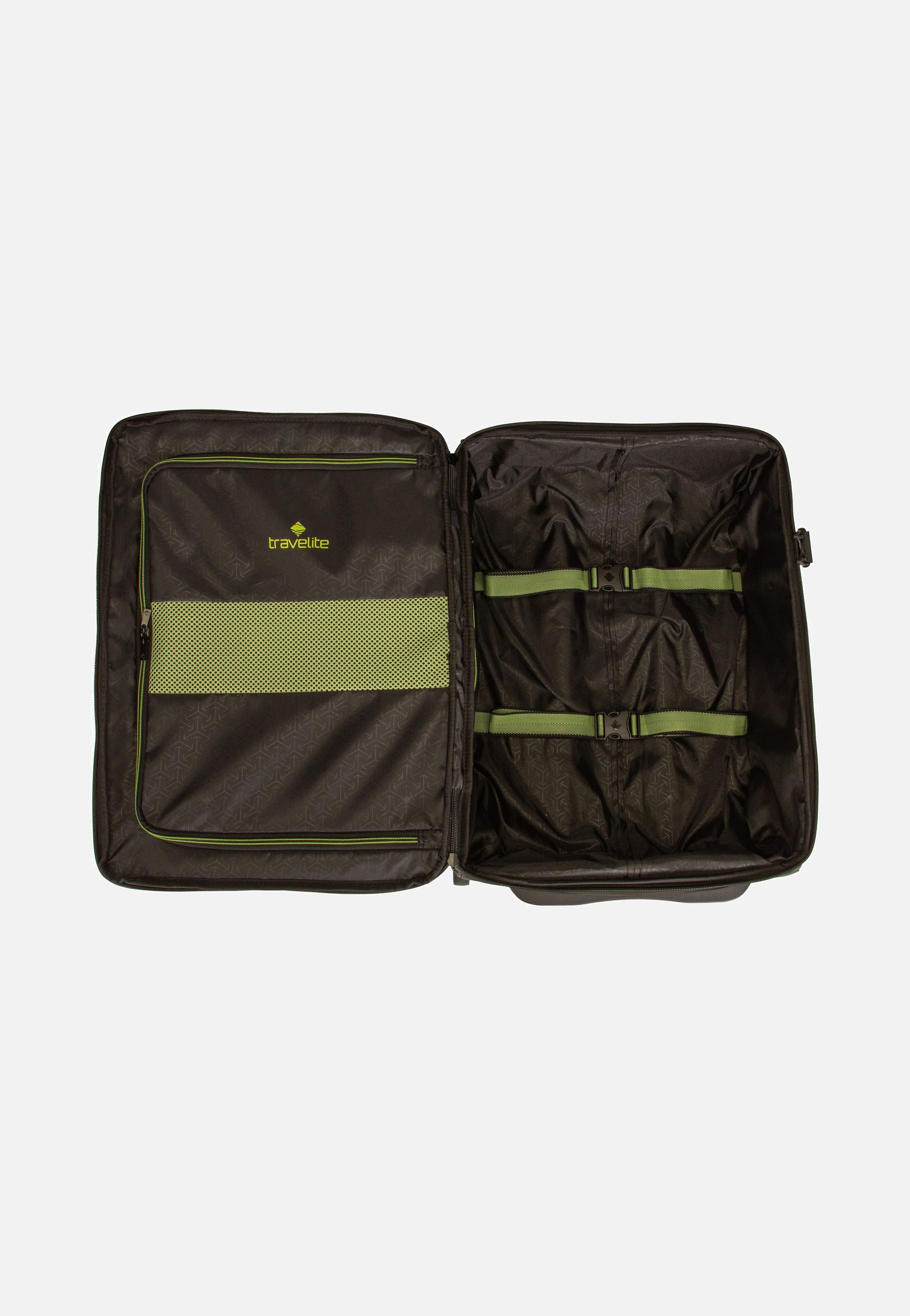 travelite Briize Wheeled Duffle S Khaki Reisetasche