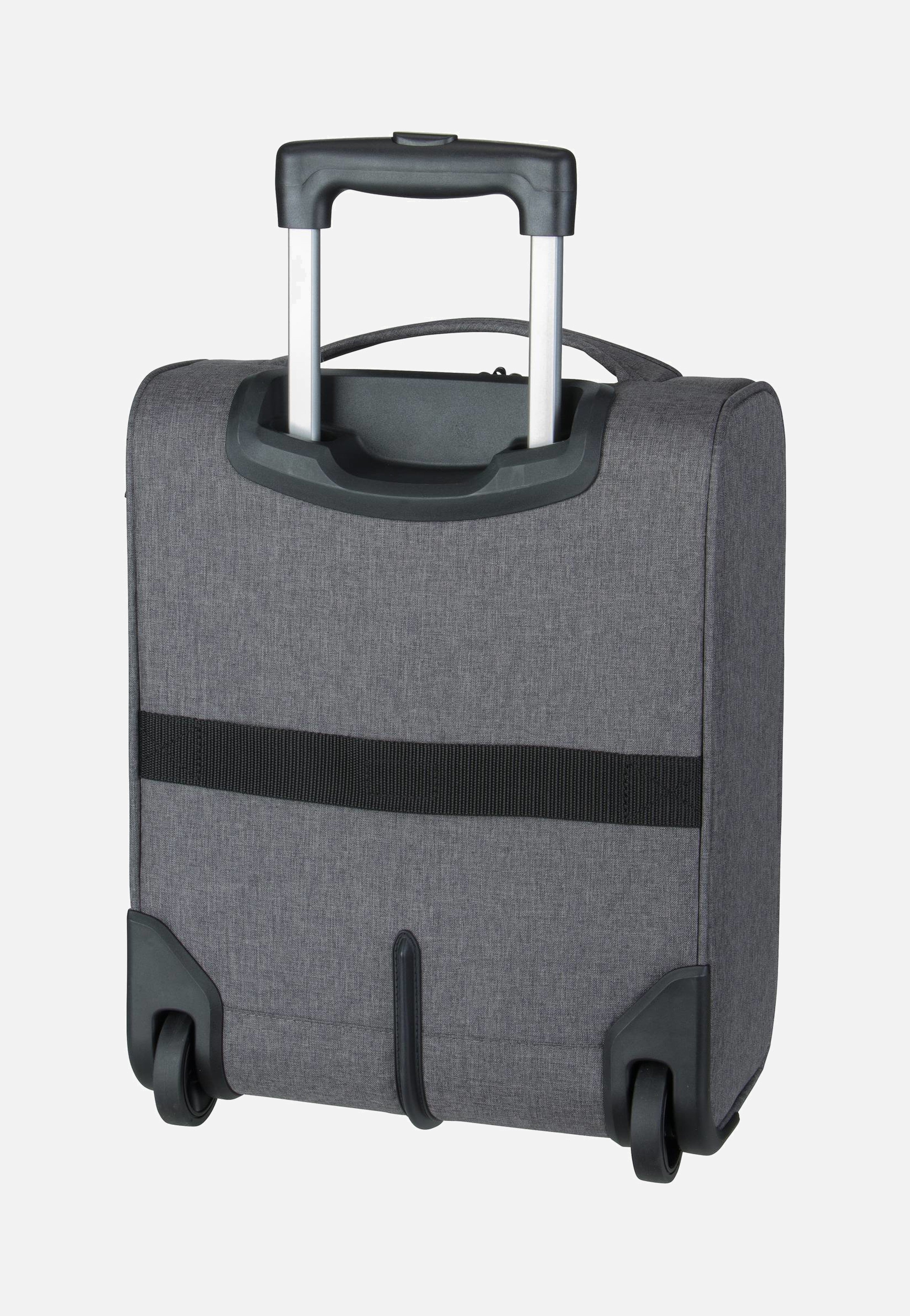 travelite Cabin 2w Bordtrolley Underseater Grau Melange Koffer