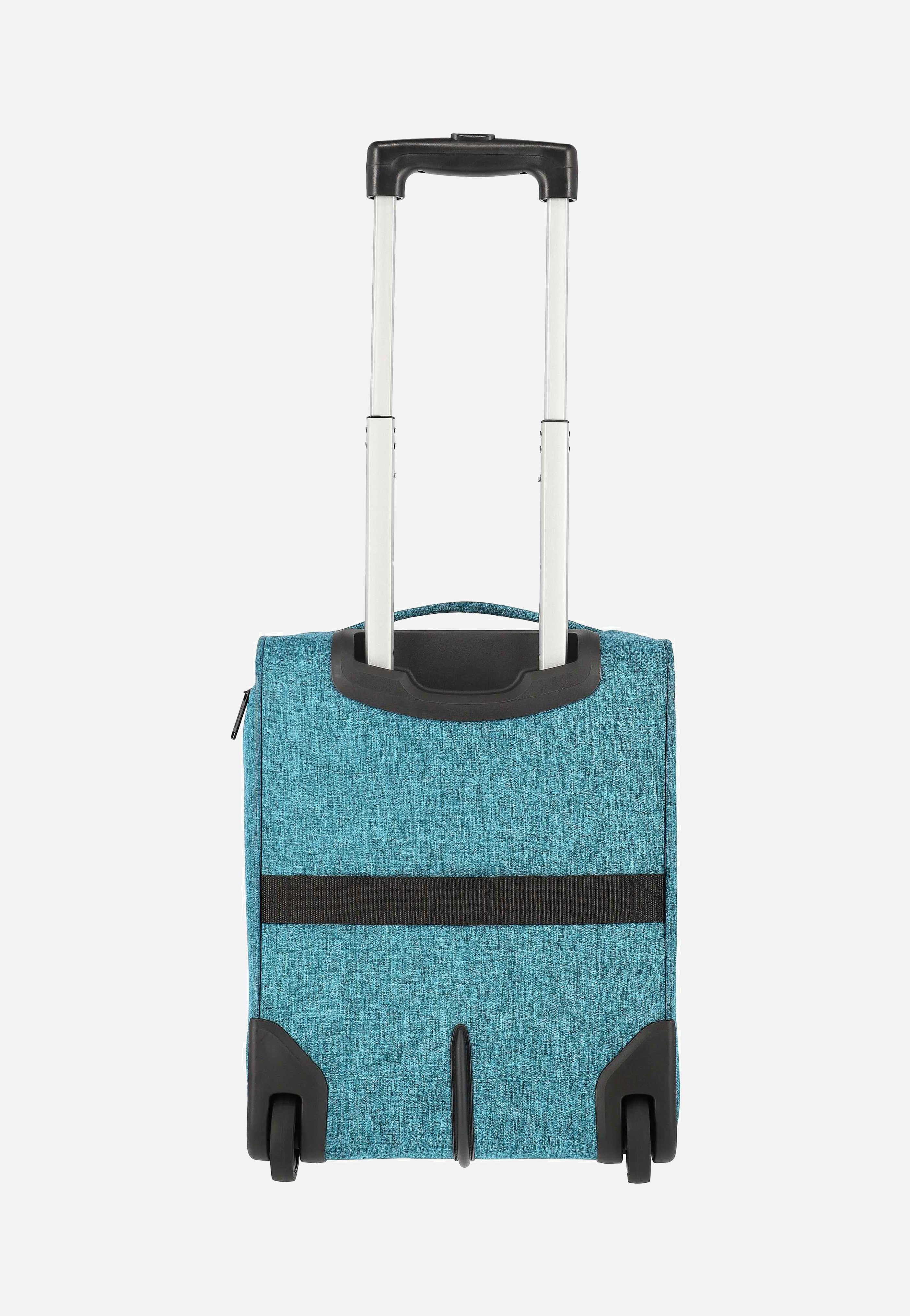 travelite Cabin 2w Bordtrolley Underseater Petrol Koffer