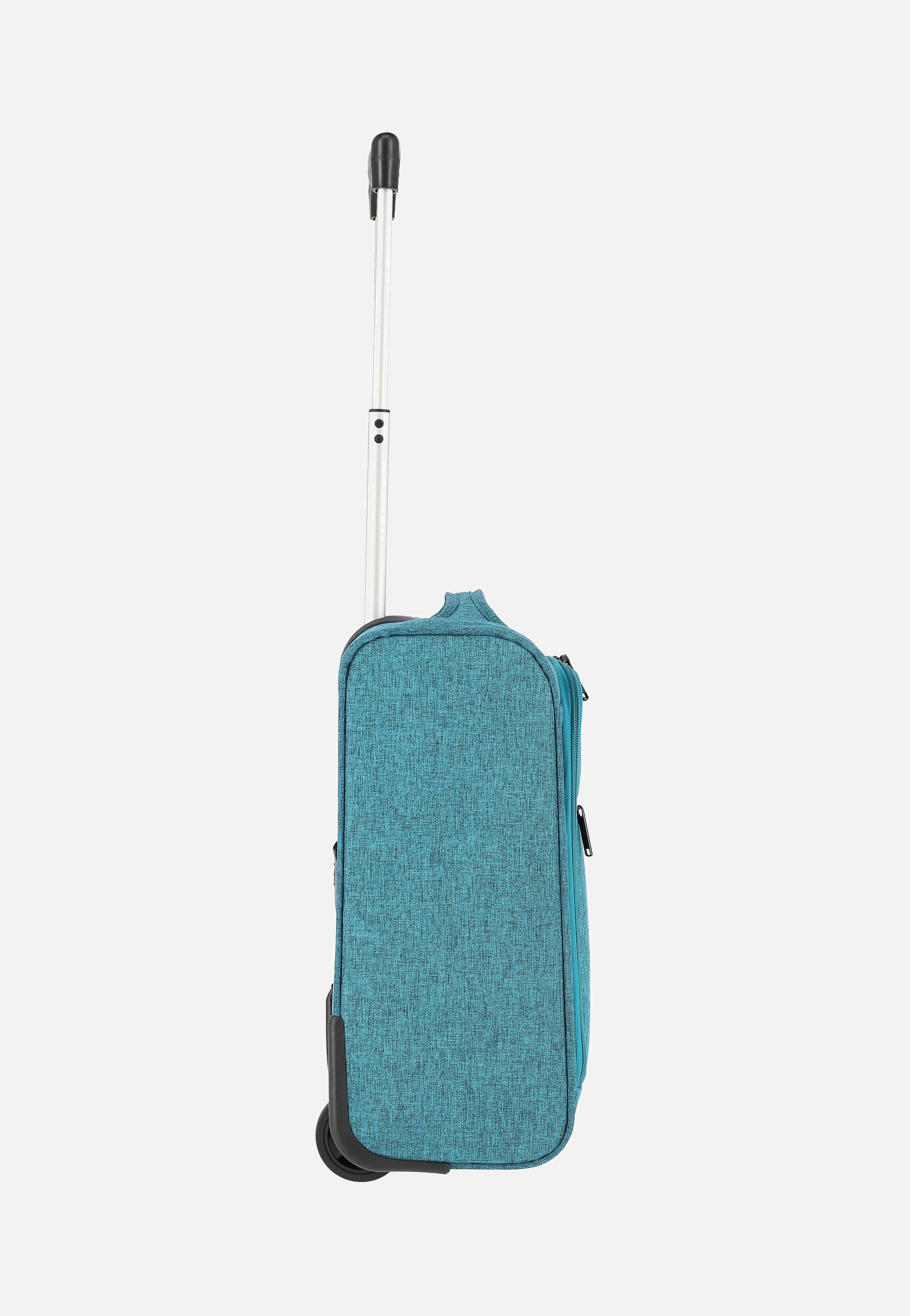 travelite Cabin 2w Bordtrolley Underseater Petrol Koffer