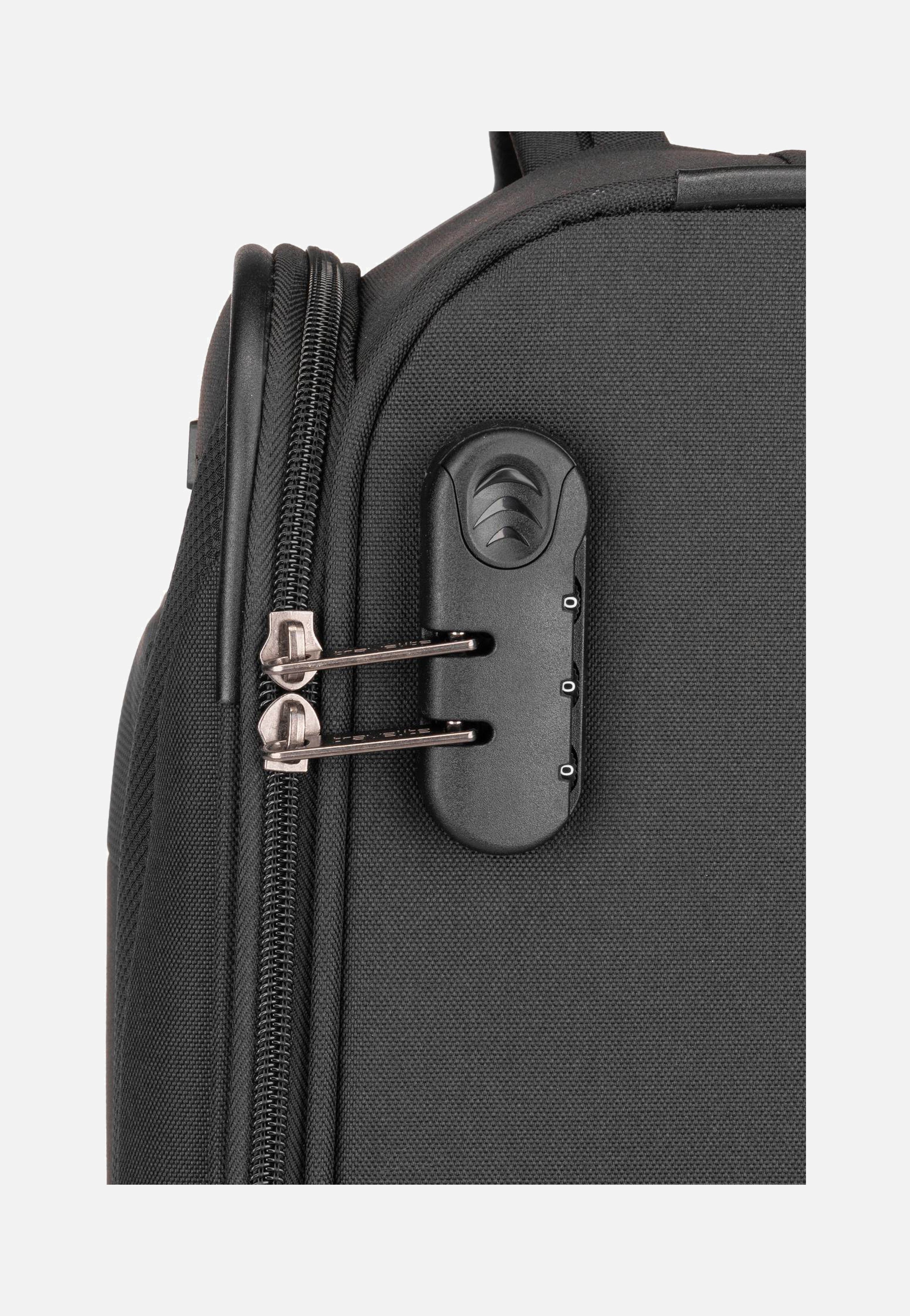 travelite Chios 4w Trolley S Schwarz Koffer