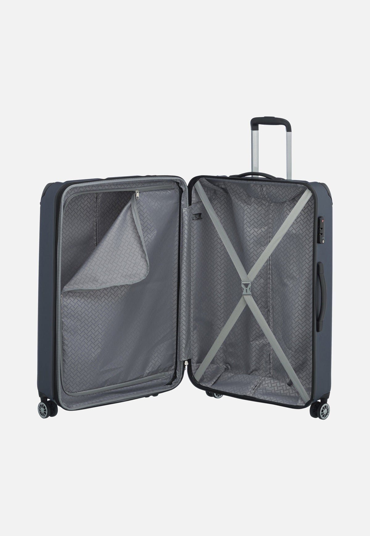 travelite City 4-Rad Trolley L exp Marine Koffer