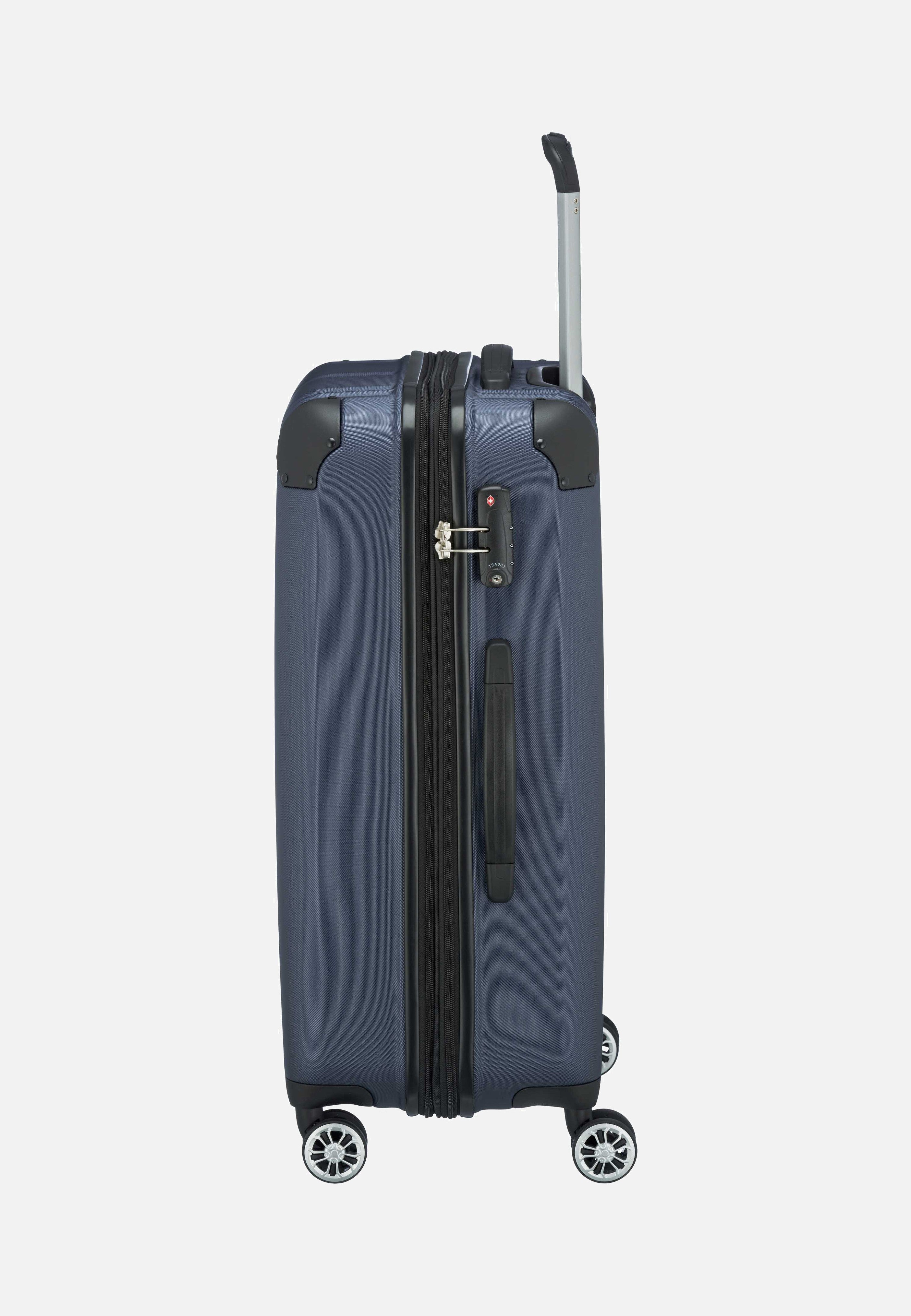 travelite City 4-Rad Trolley M exp Anthrazit Koffer