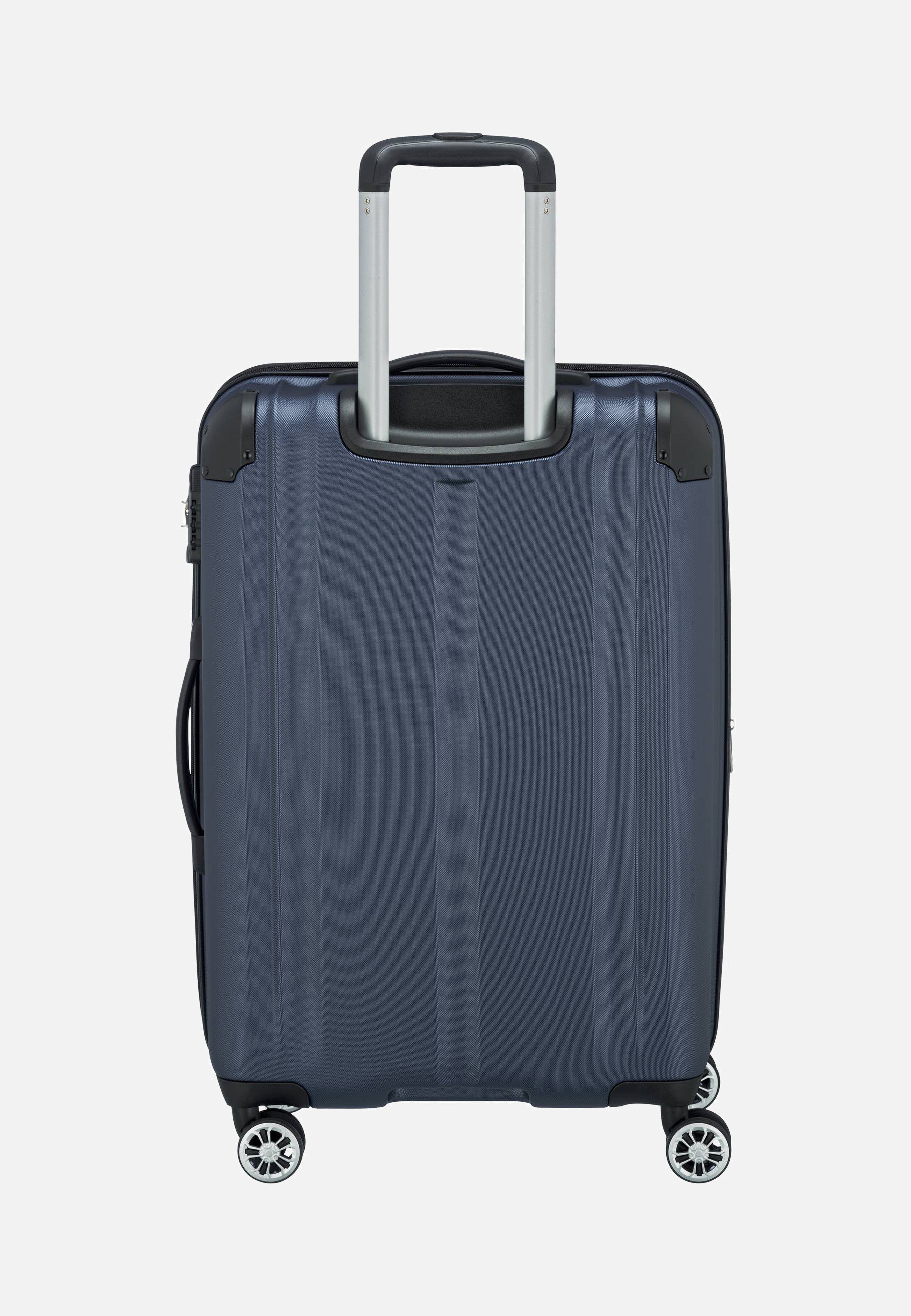 travelite City 4-Rad Trolley M exp Anthrazit Koffer