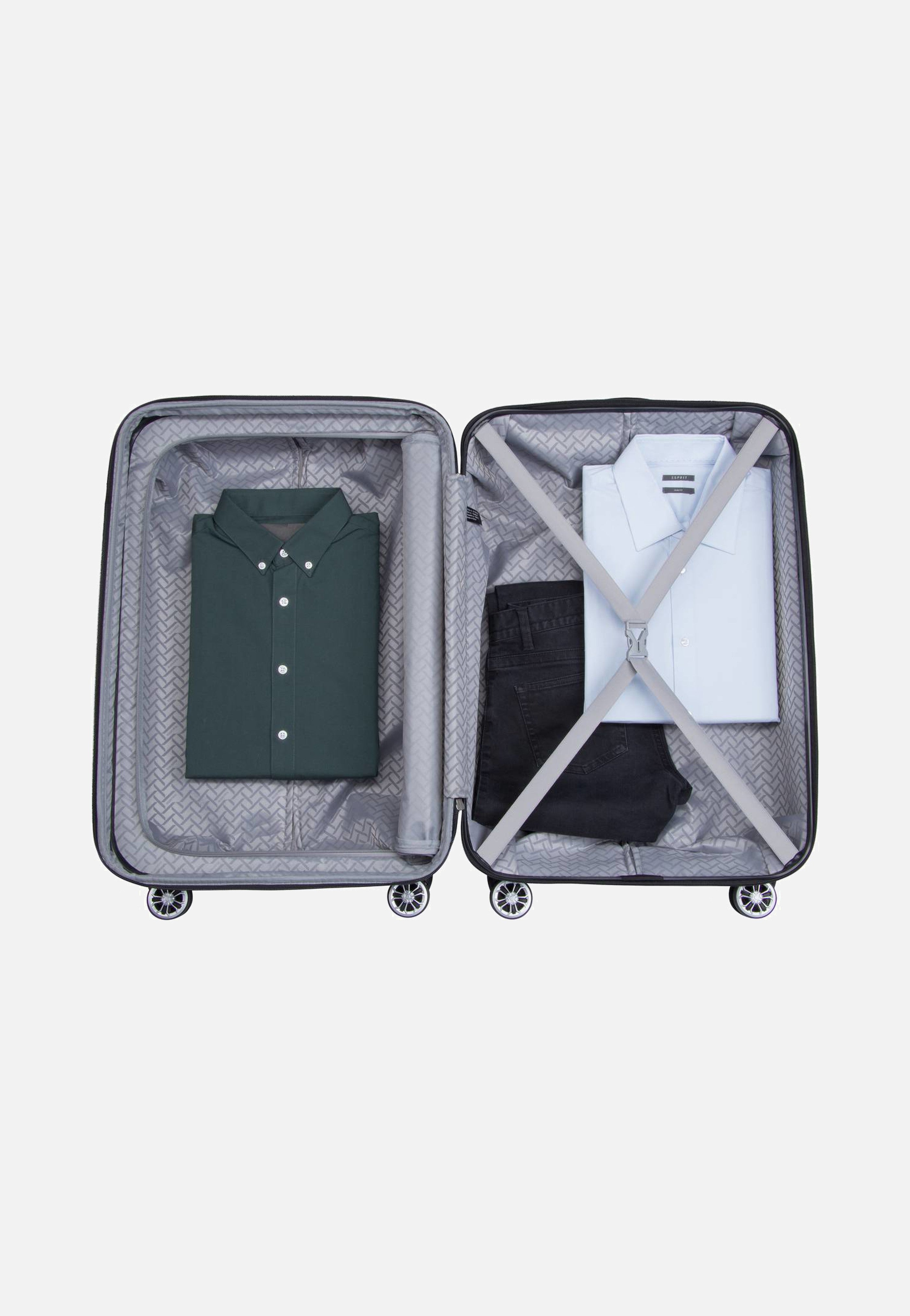 travelite City 4-Rad Trolley M exp Marine Koffer