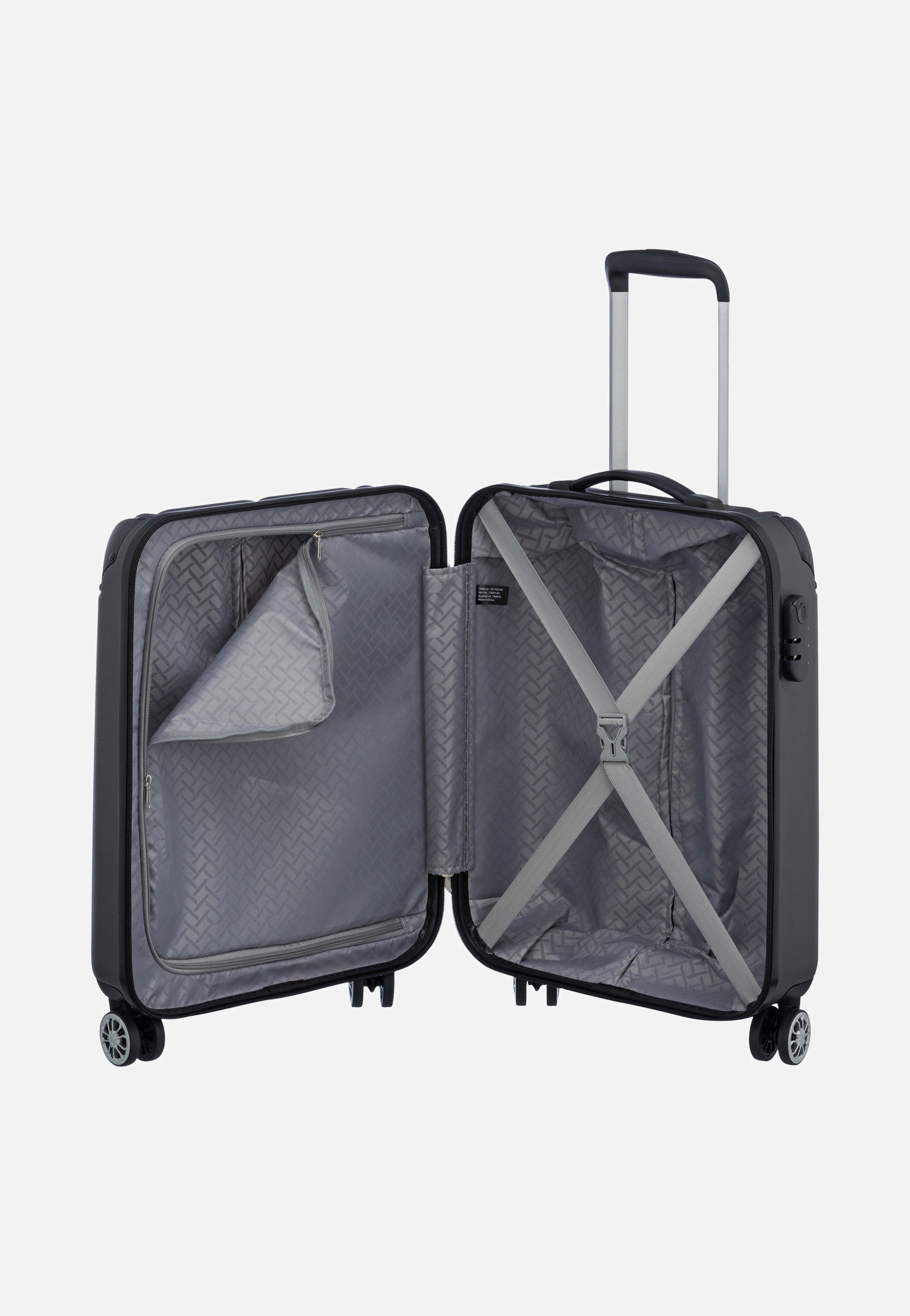 travelite City 4-Rad Trolley S Anthrazit Koffer
