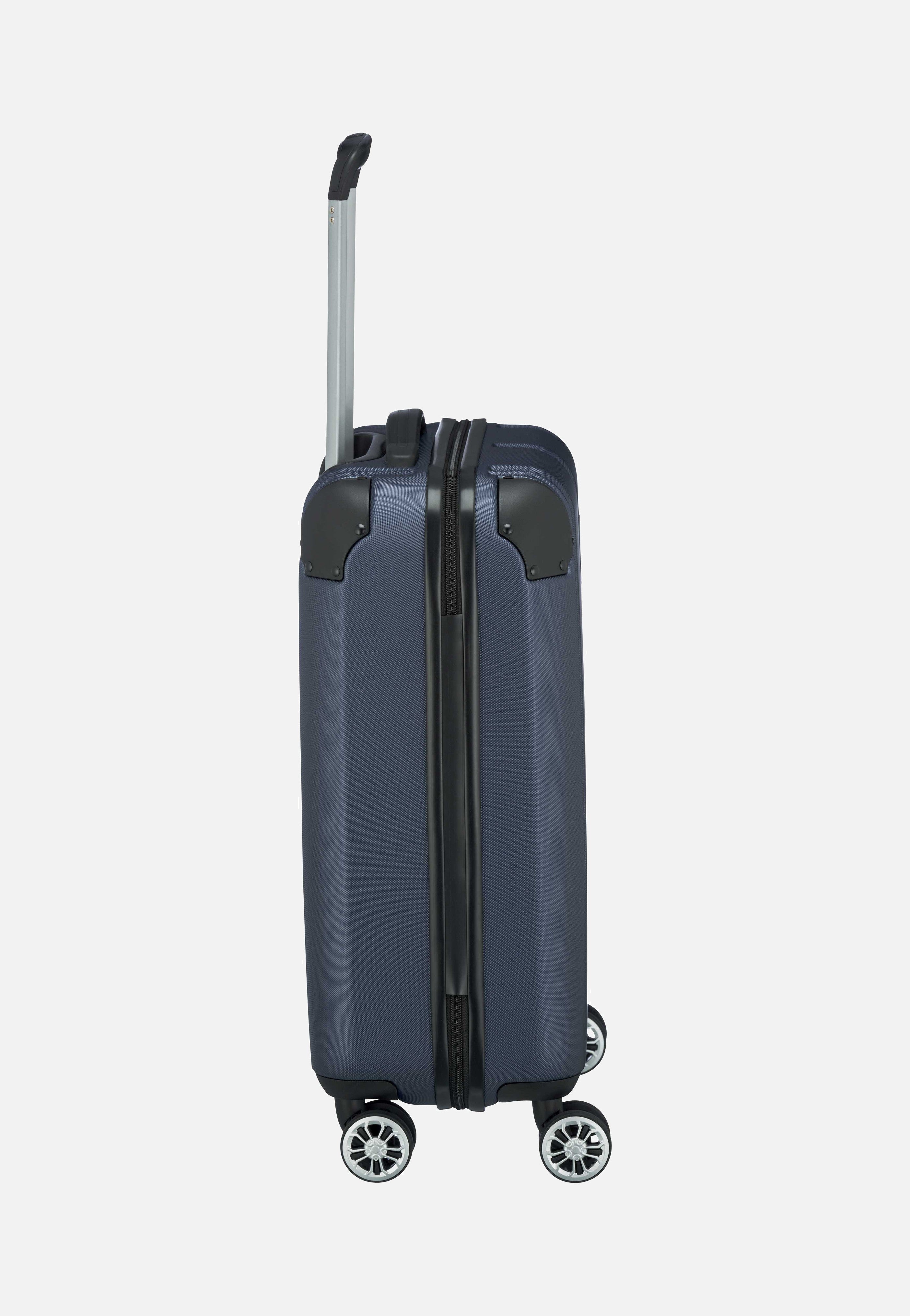 travelite City 4-Rad Trolley S Marine Koffer