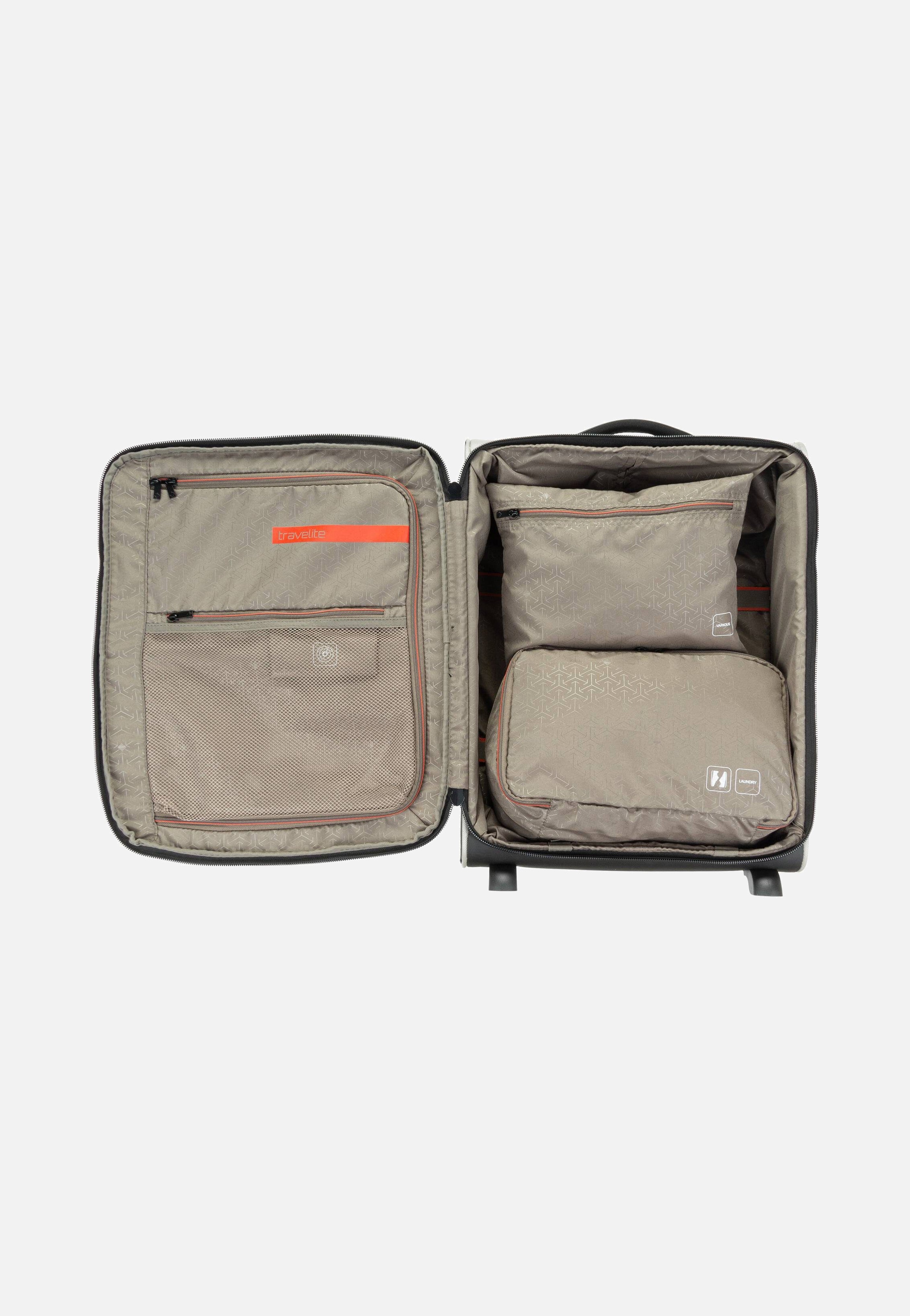 travelite Crosslite 2w Trolley S Natur Koffer