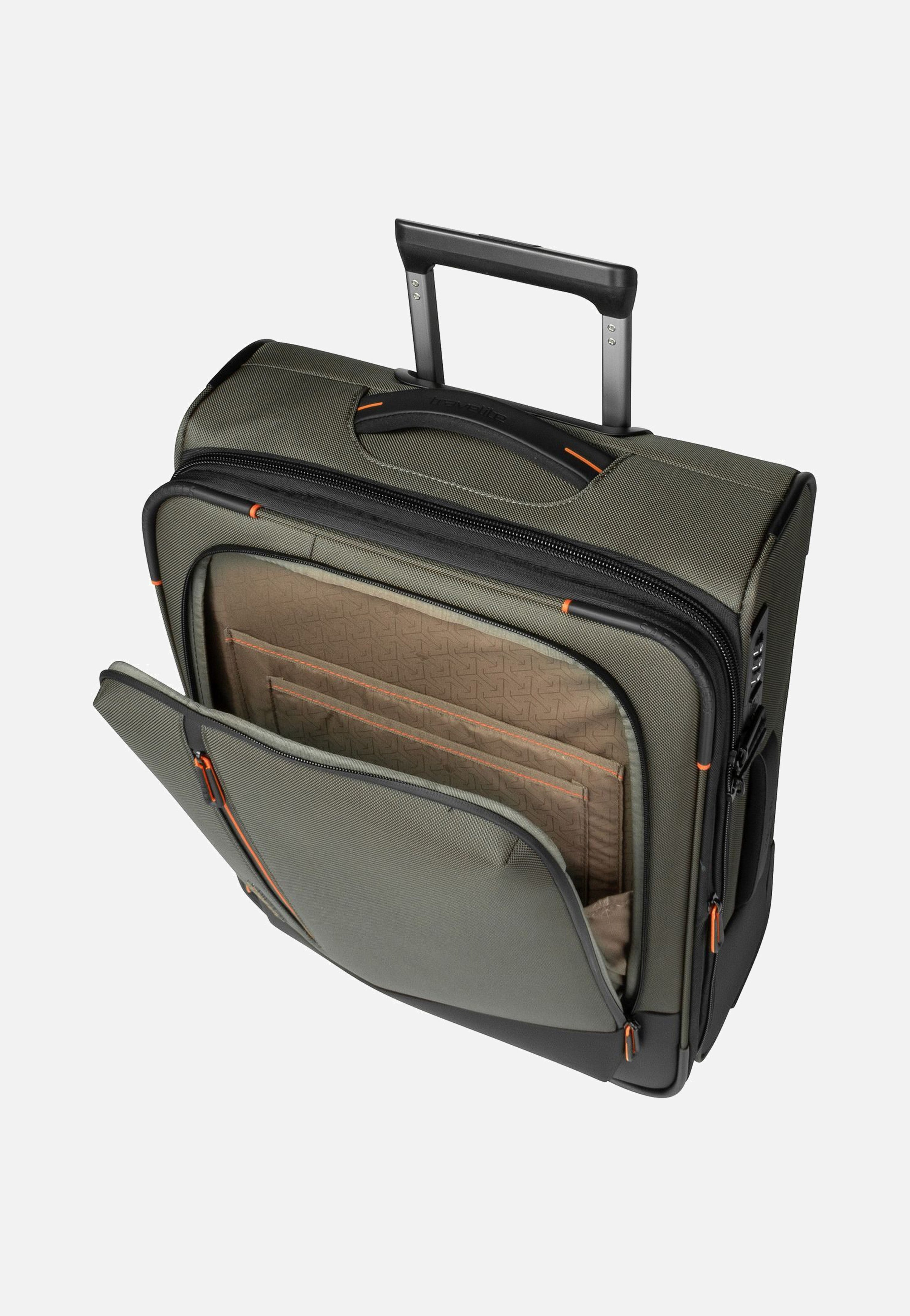 travelite Crosslite 2w Trolley S Oliv Koffer