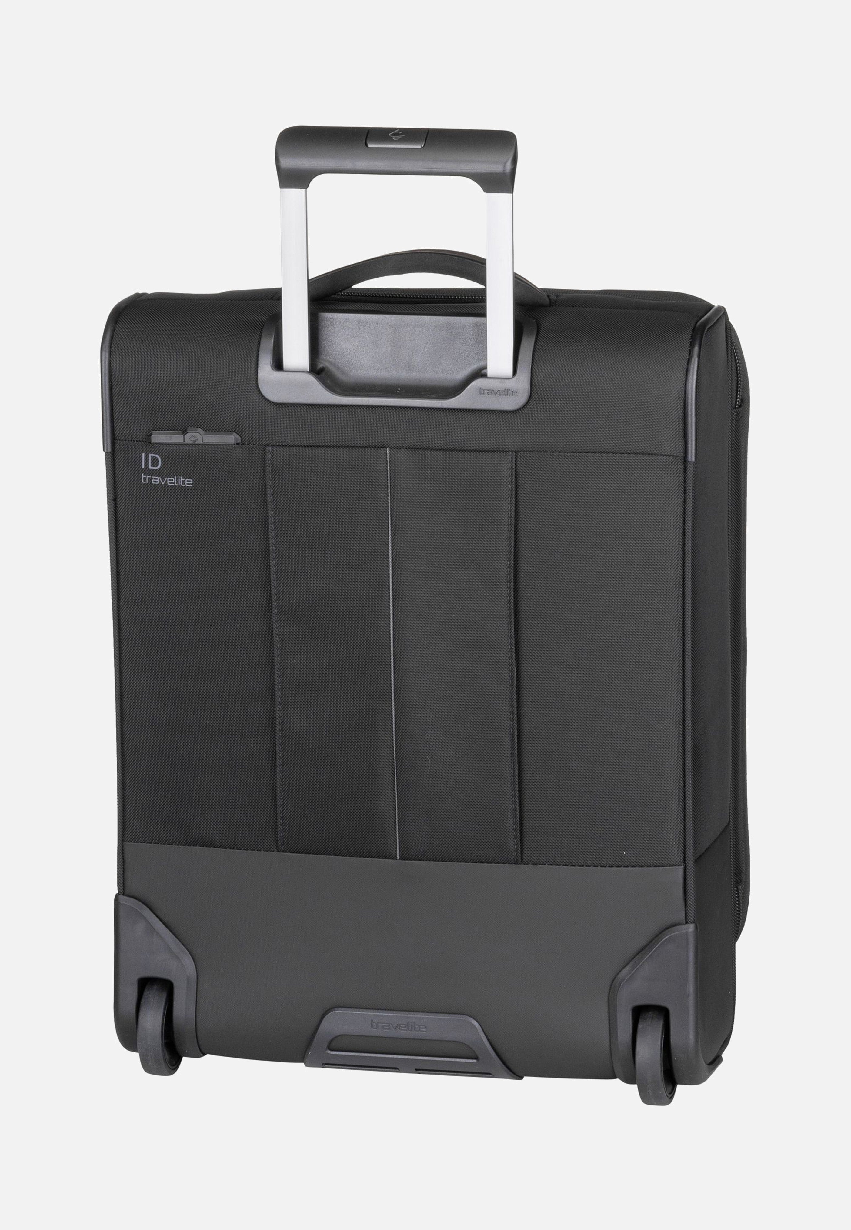 travelite Crosslite 2w Trolley S Schwarz Koffer