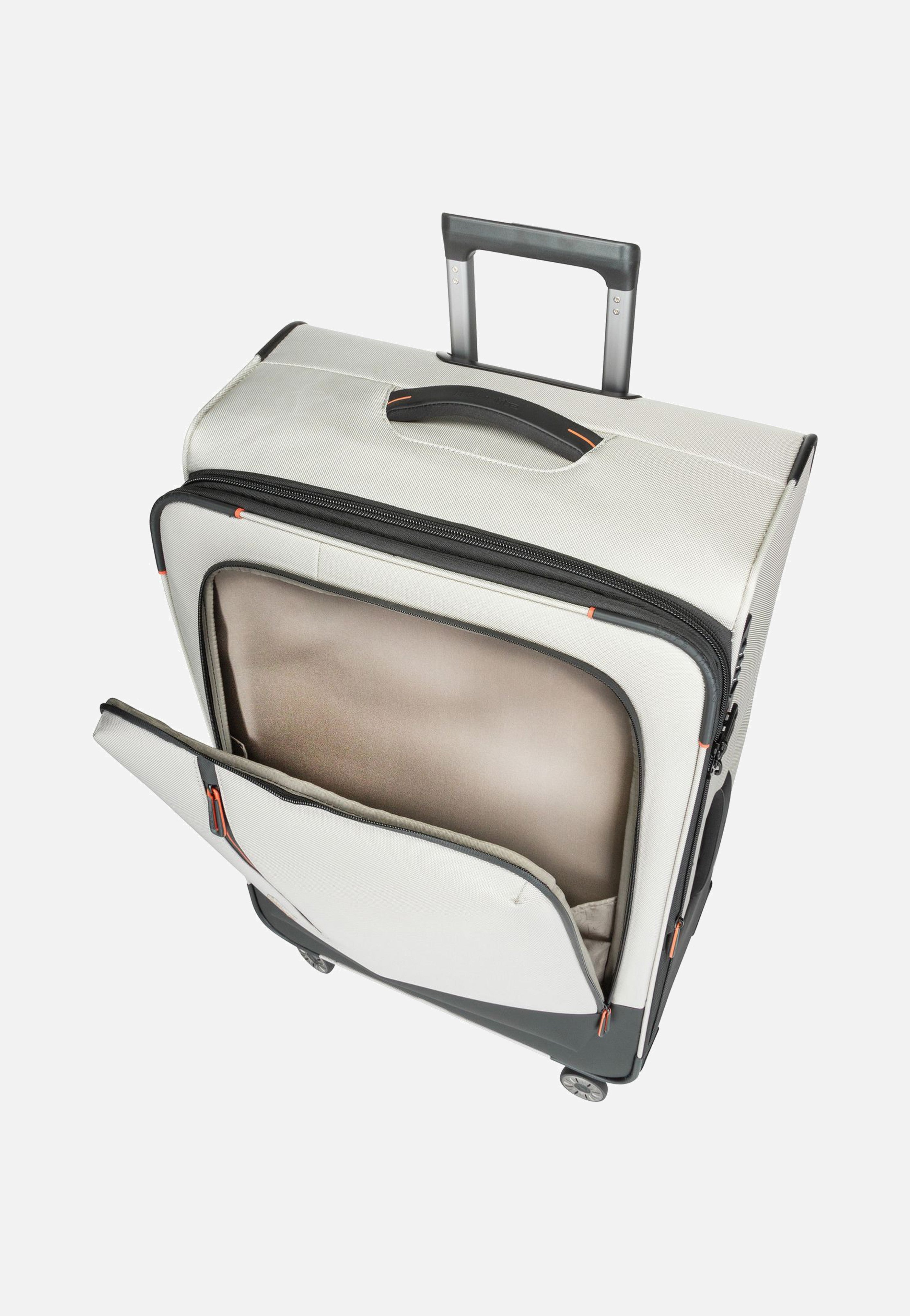 travelite Crosslite 4w Trolley L Natur Koffer