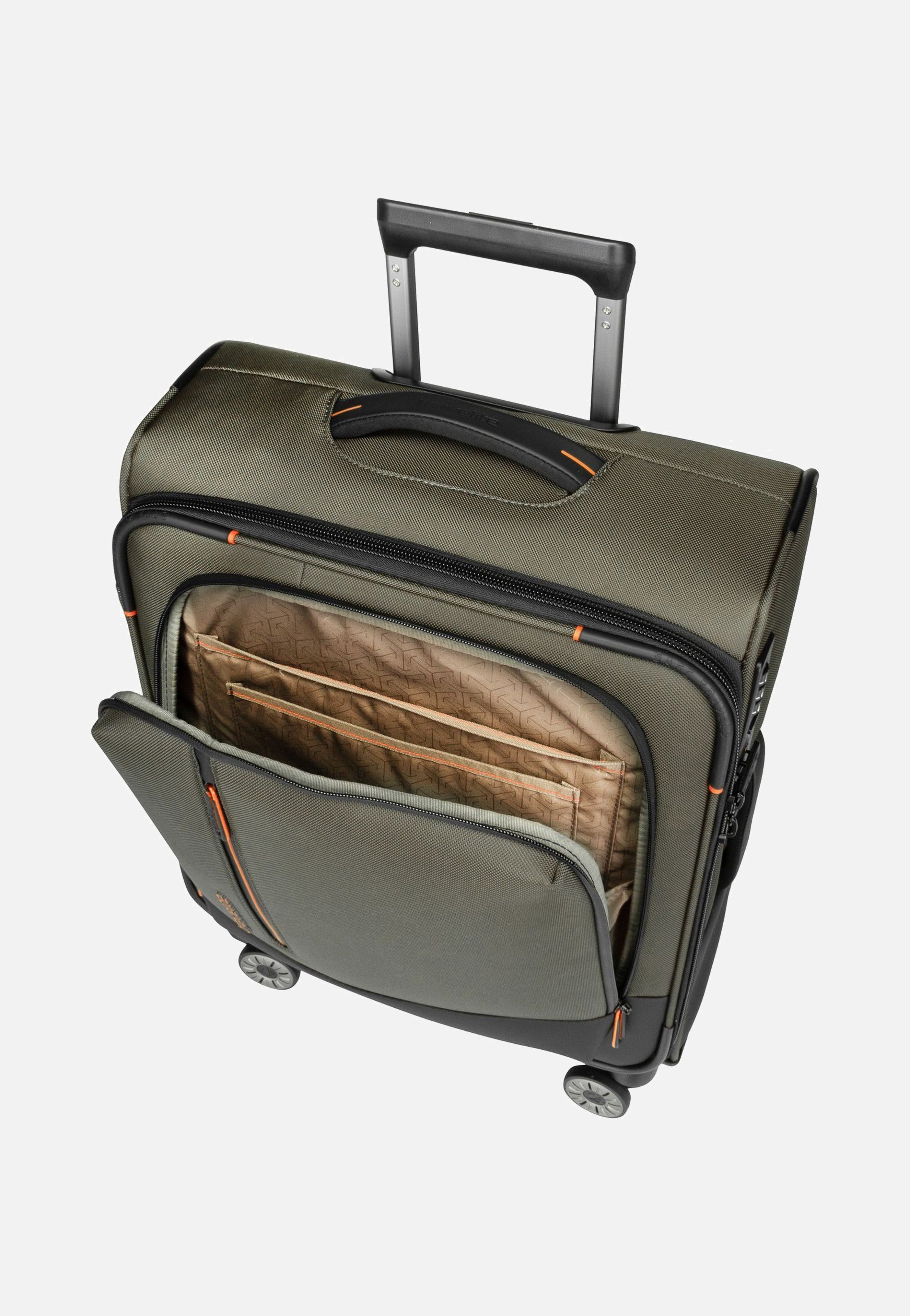 travelite Crosslite 4w Trolley S Oliv Koffer