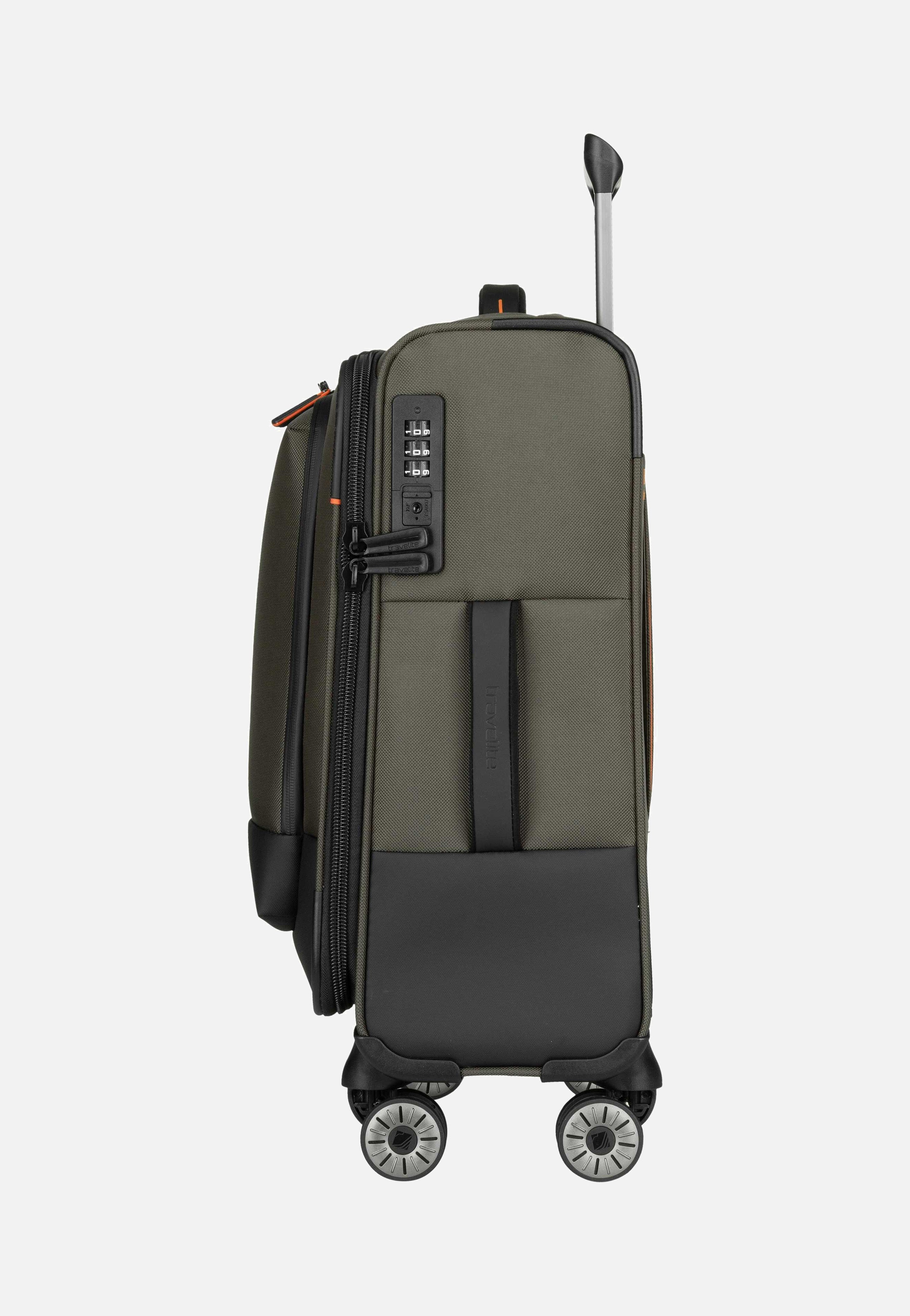 travelite Crosslite 4w Trolley S Oliv Koffer