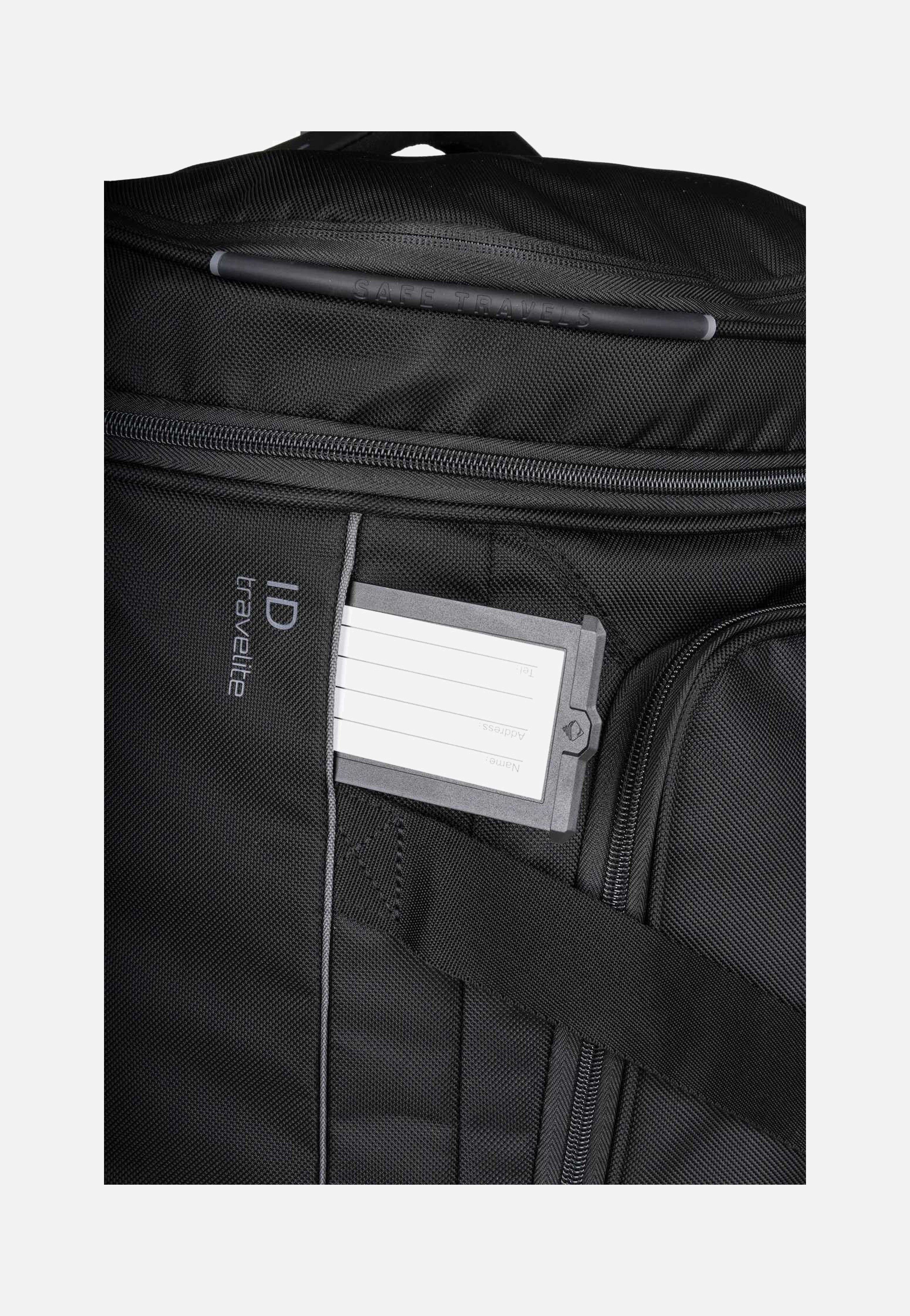 travelite Crosslite M Schwarz Reisetasche