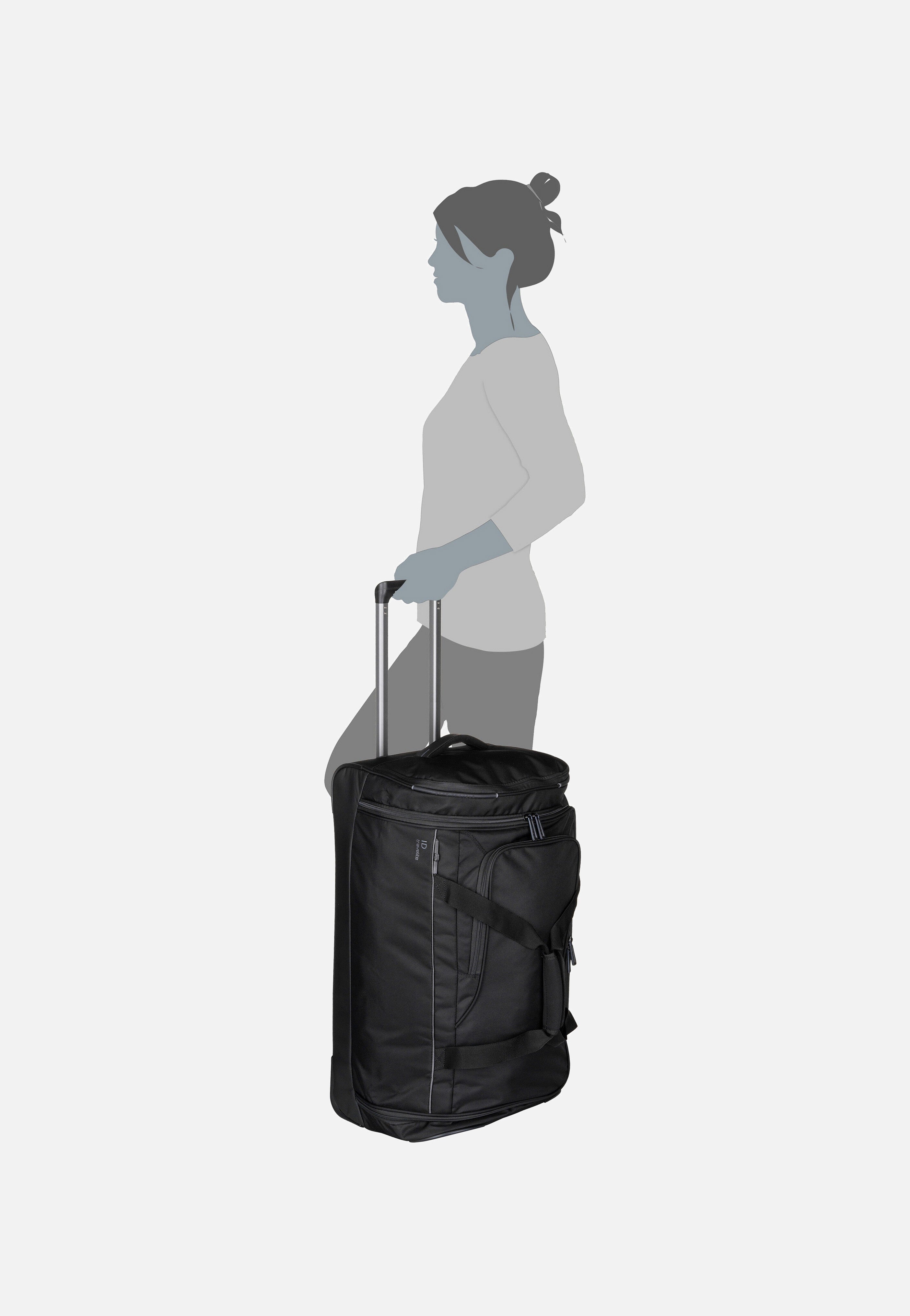 travelite Crosslite M Schwarz Reisetasche