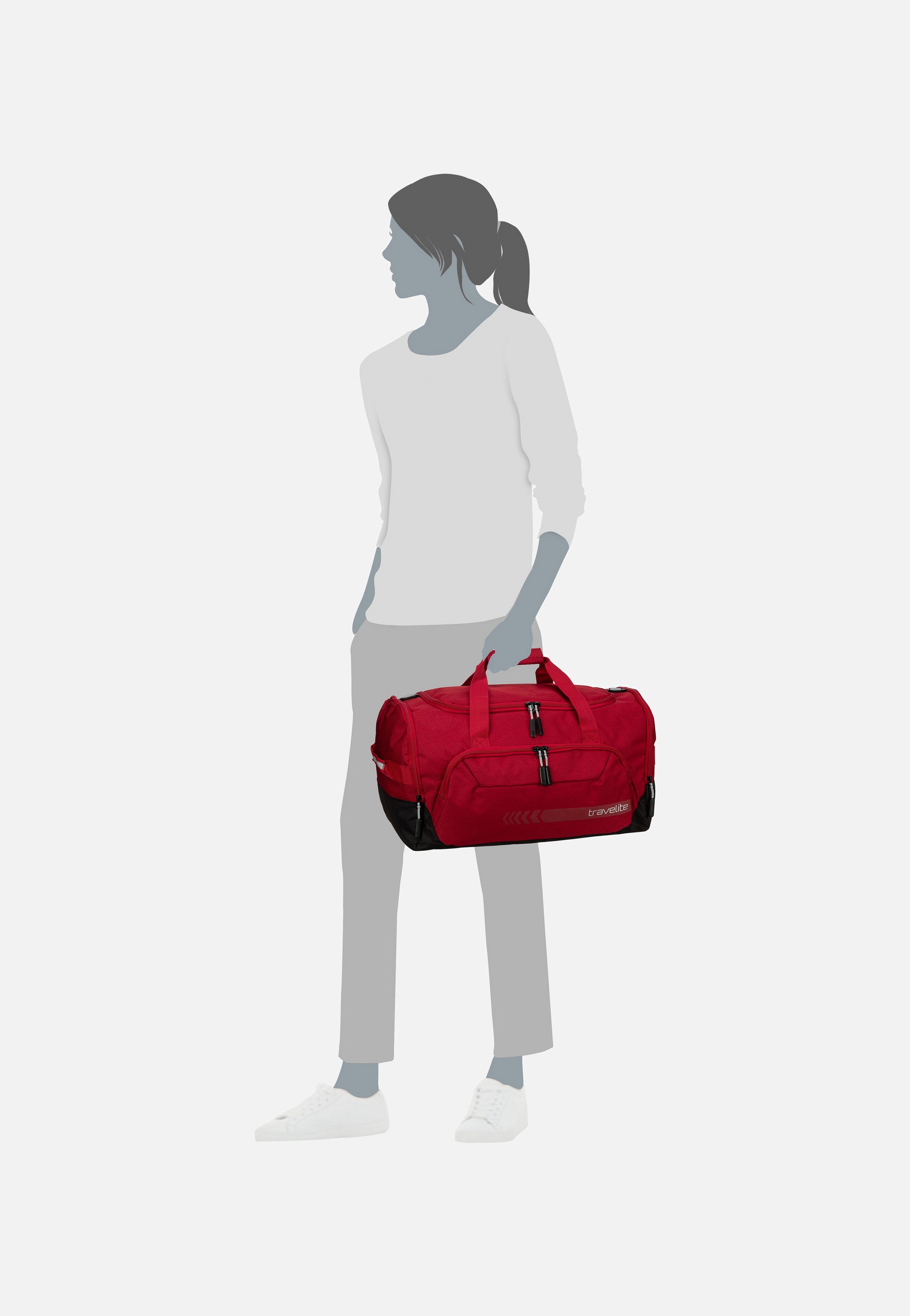 travelite Kick Off M Petrol Dufflebag