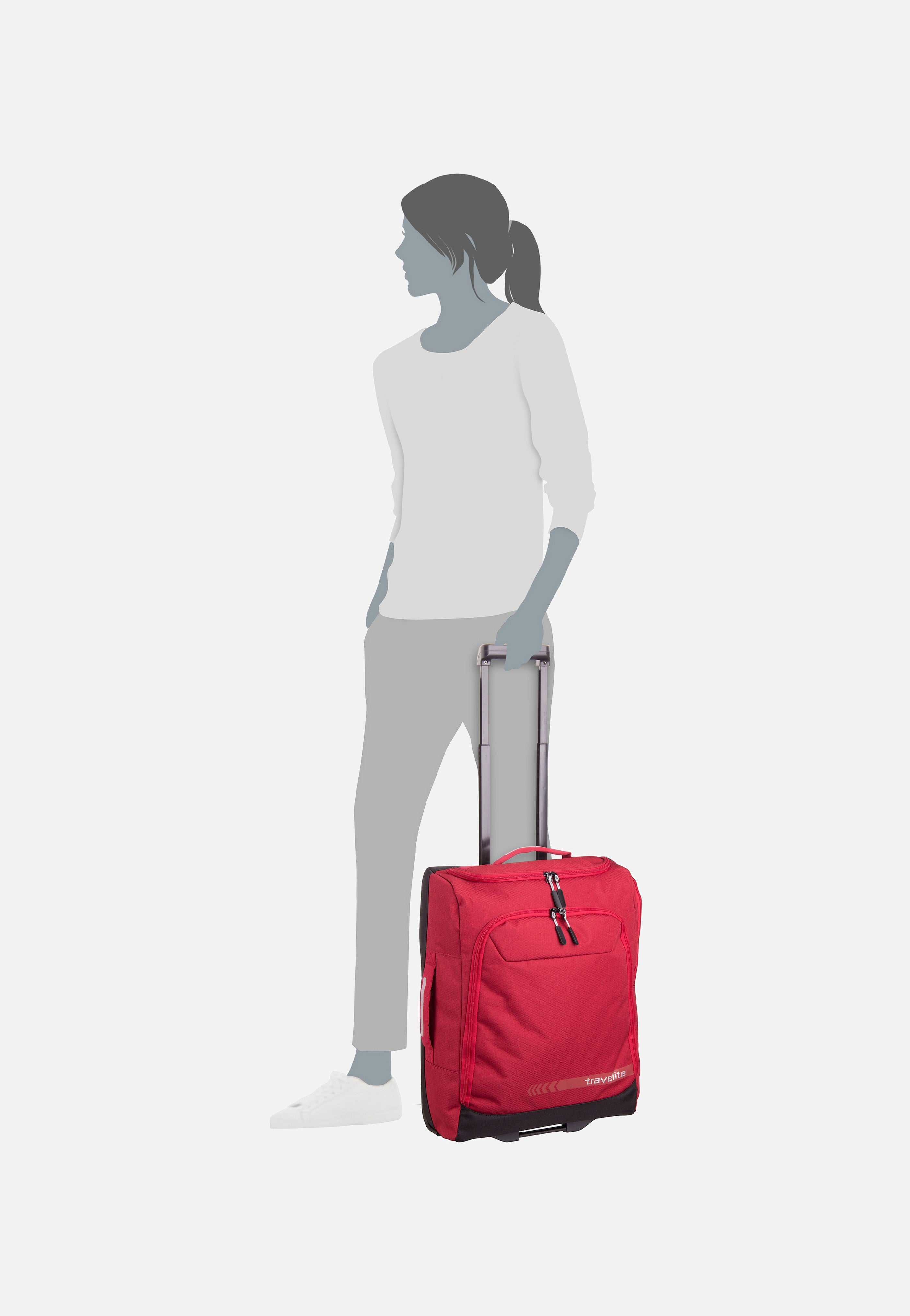 travelite Kick Off S Dark Anthrazit Reisetasche