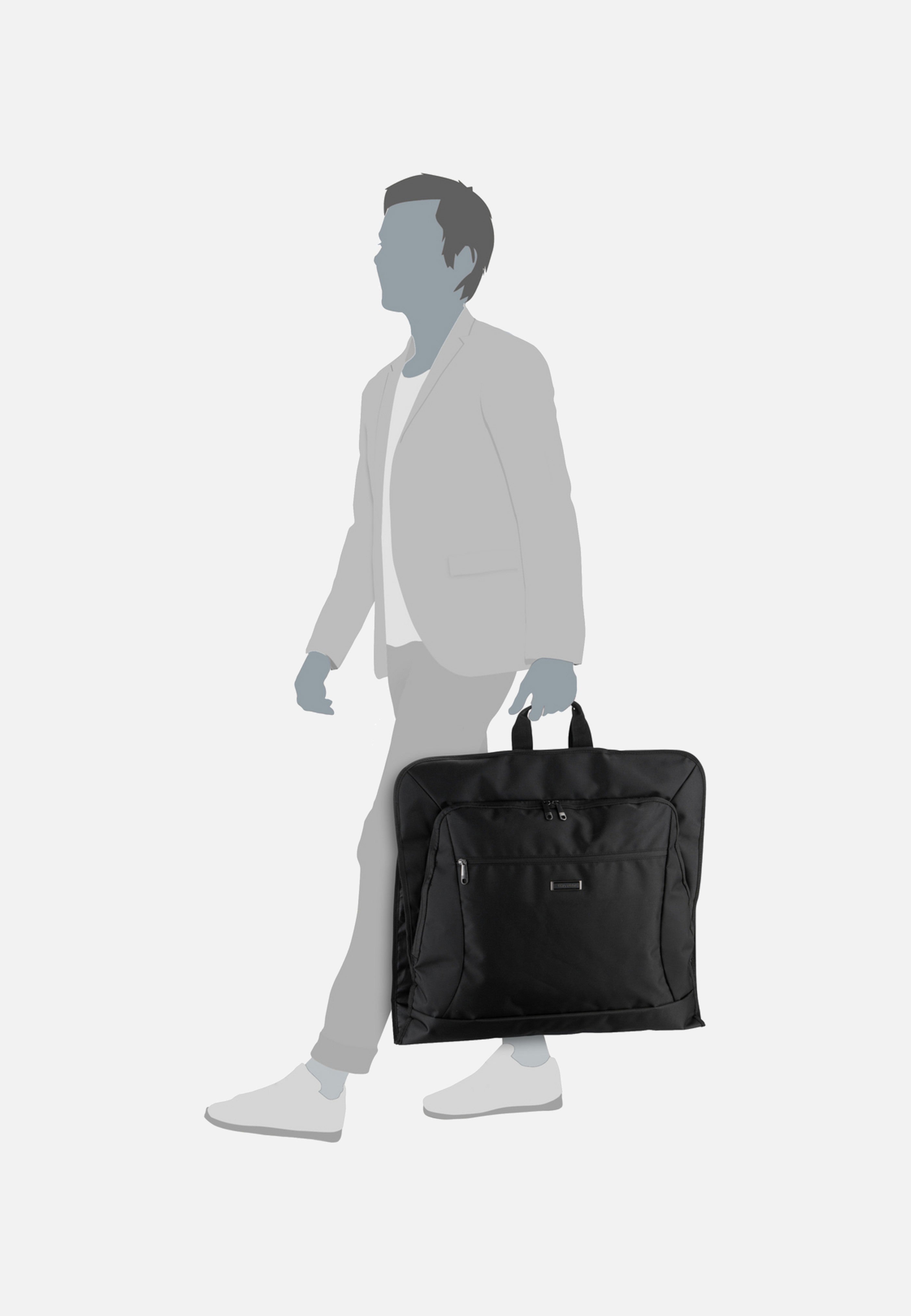 travelite Mobile Schwarz Garment Bag