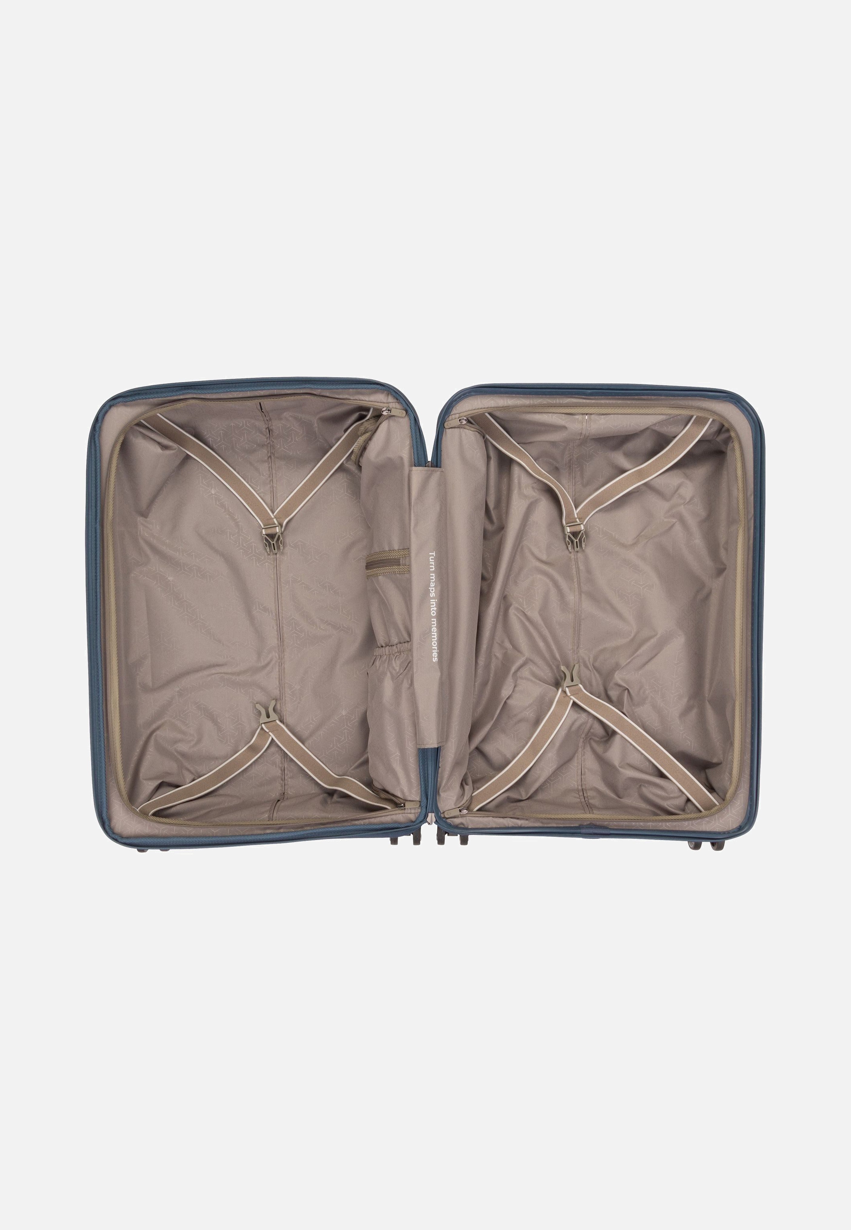 travelite Mooby 4w Trolley M Marine Koffer