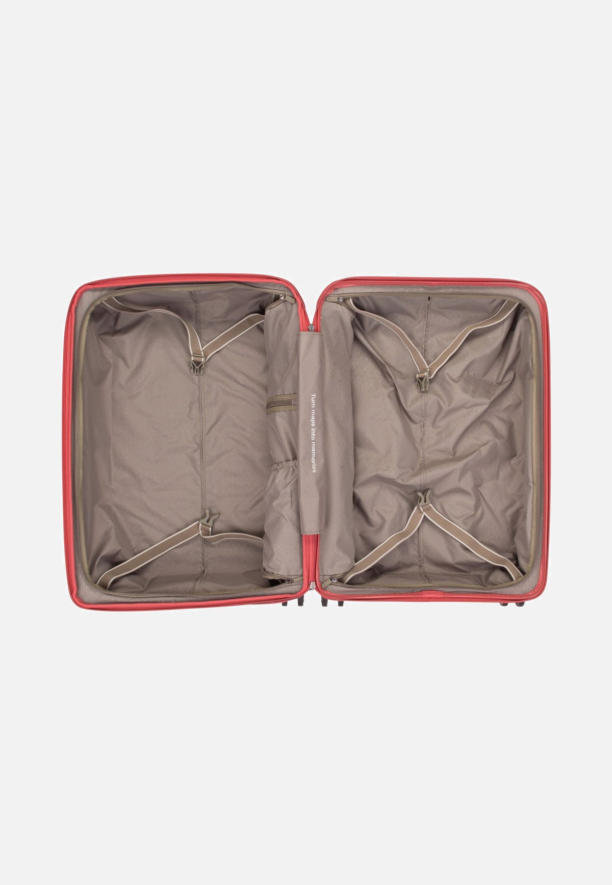 travelite Mooby 4w Trolley M Rot Koffer