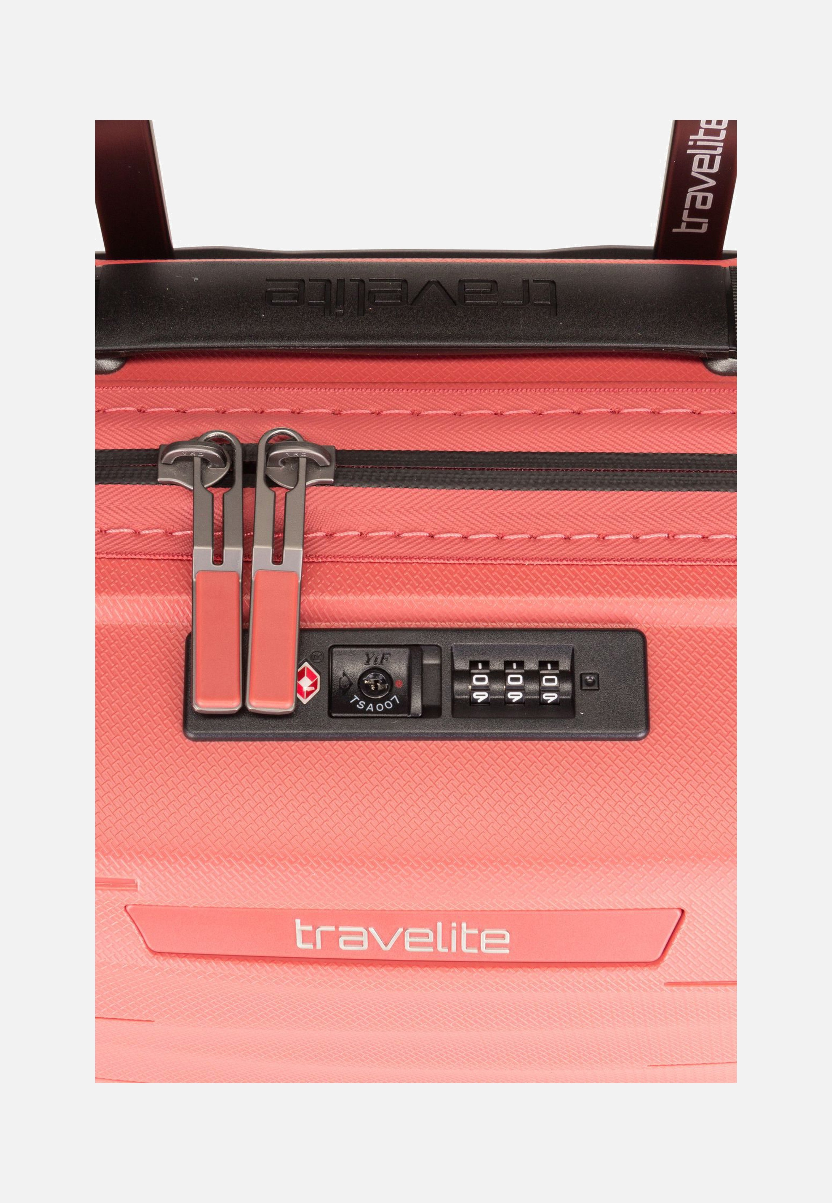 travelite Mooby 4w Trolley S Rot Koffer
