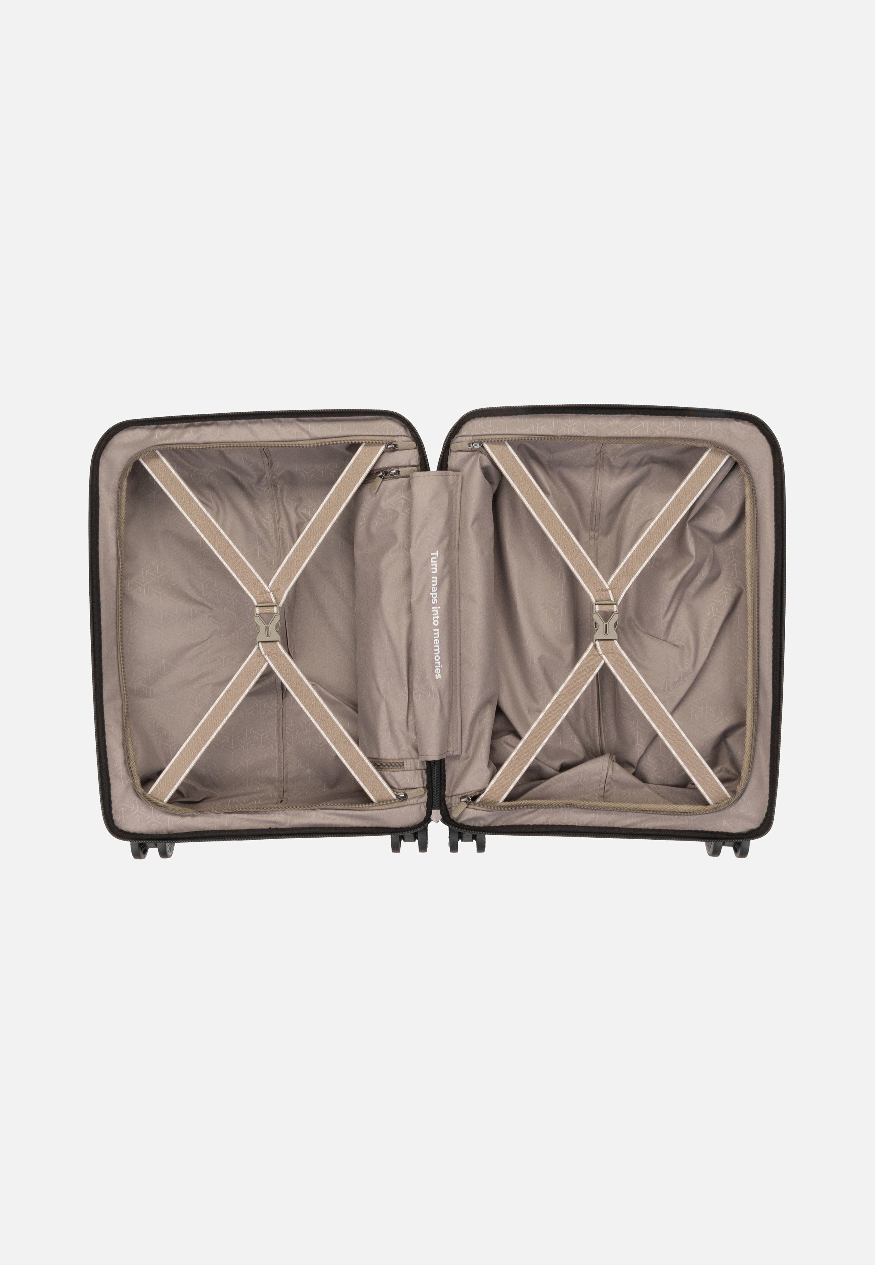 travelite Mooby 4w Trolley S Schwarz Koffer