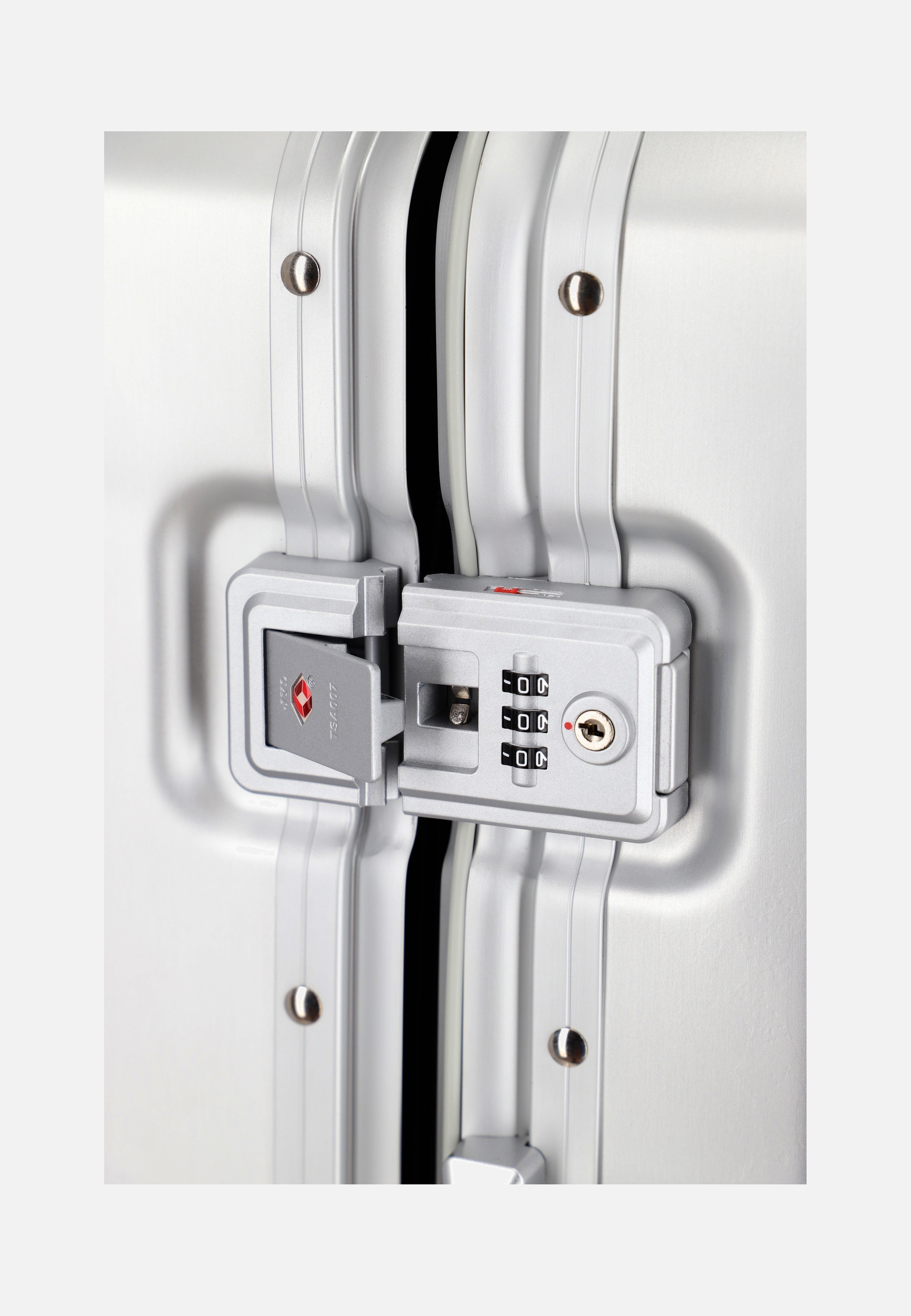 travelite Next 4w Trolley L Silber Koffer