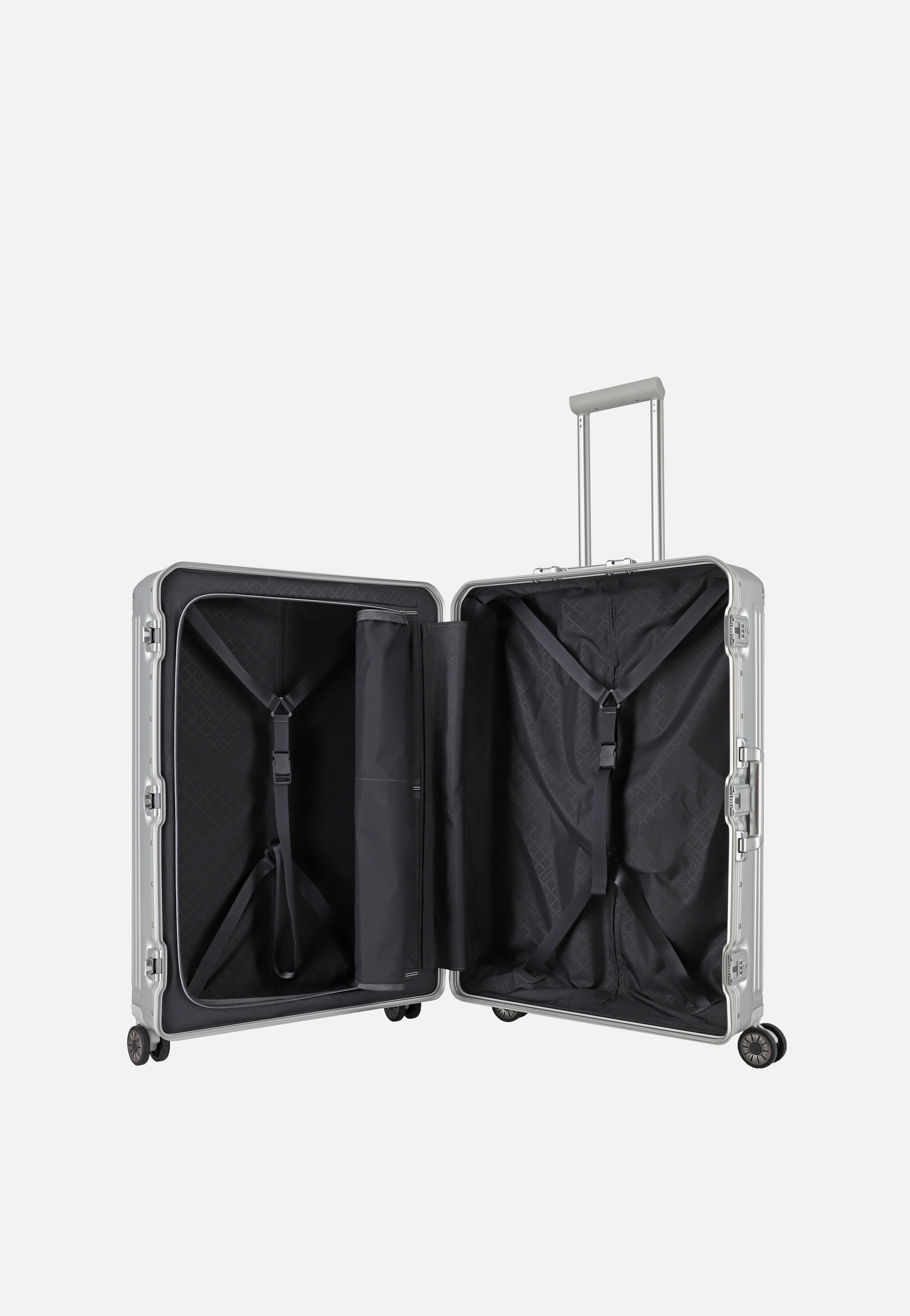 travelite Next 4w Trolley L Silber Koffer