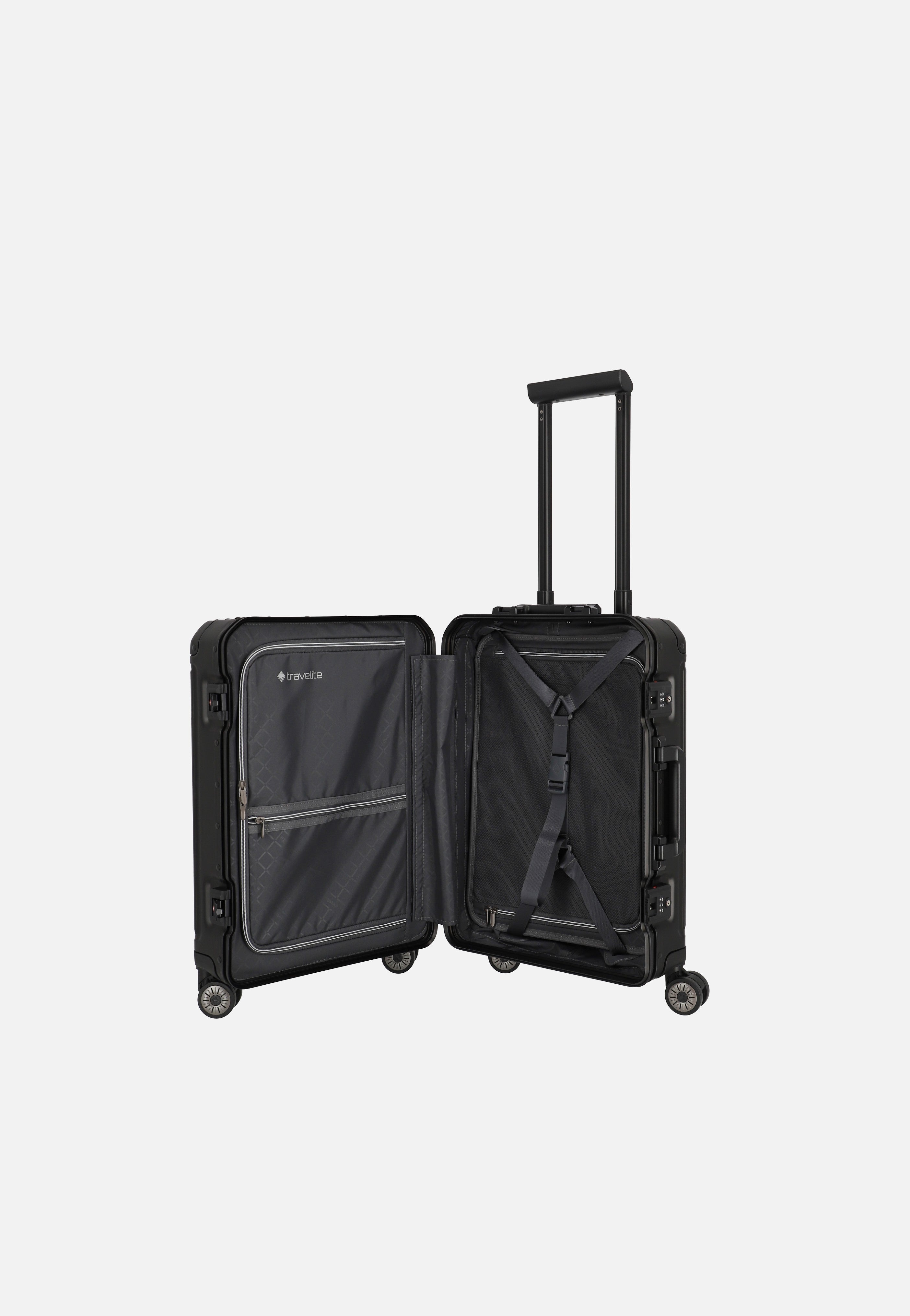 travelite Next 4w Trolley S Schwarz Koffer