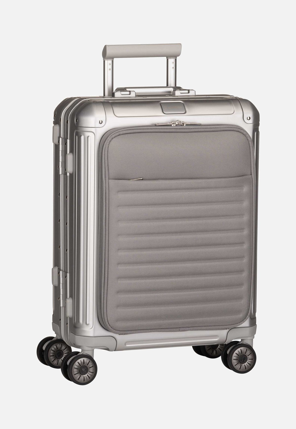 travelite Next 4w Trolley S+ Silber Koffer