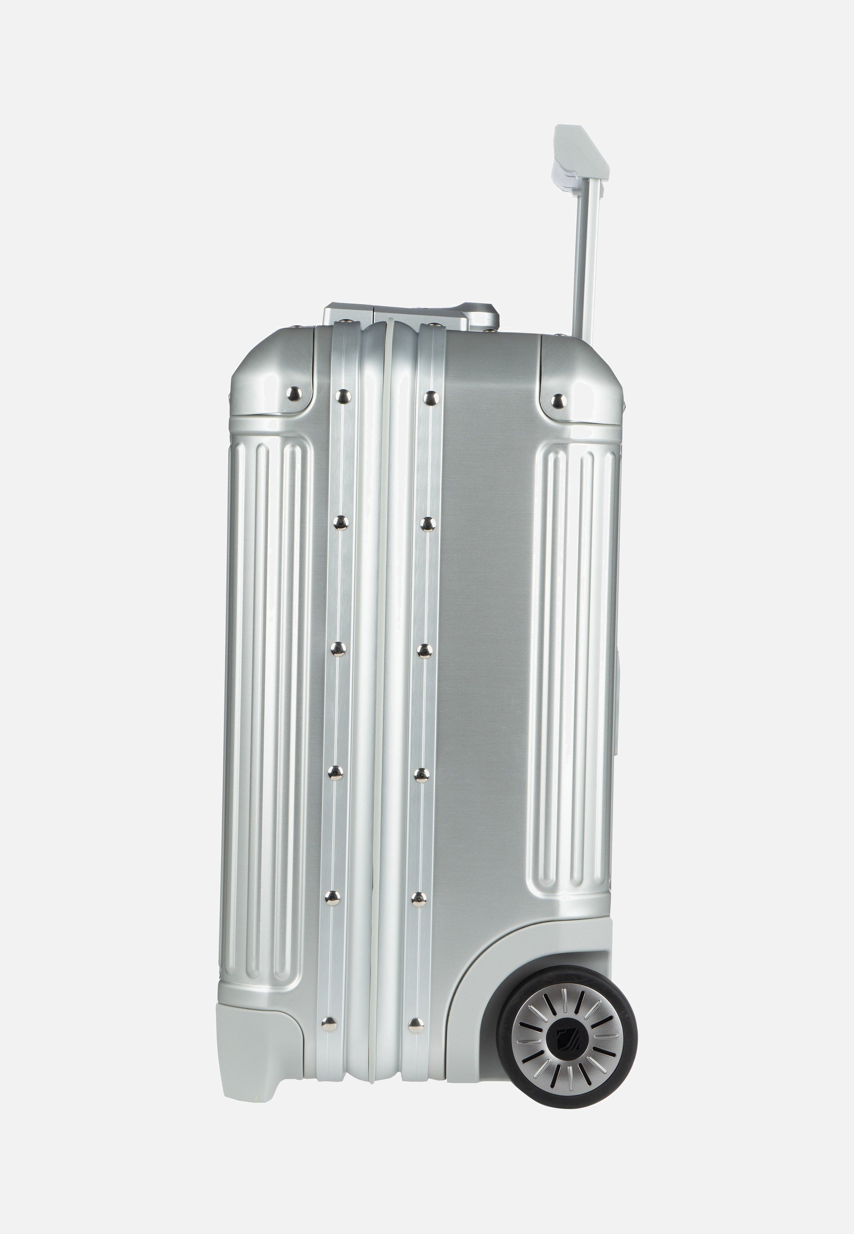 travelite Next Business Trolley Silber Pilotenkoffer