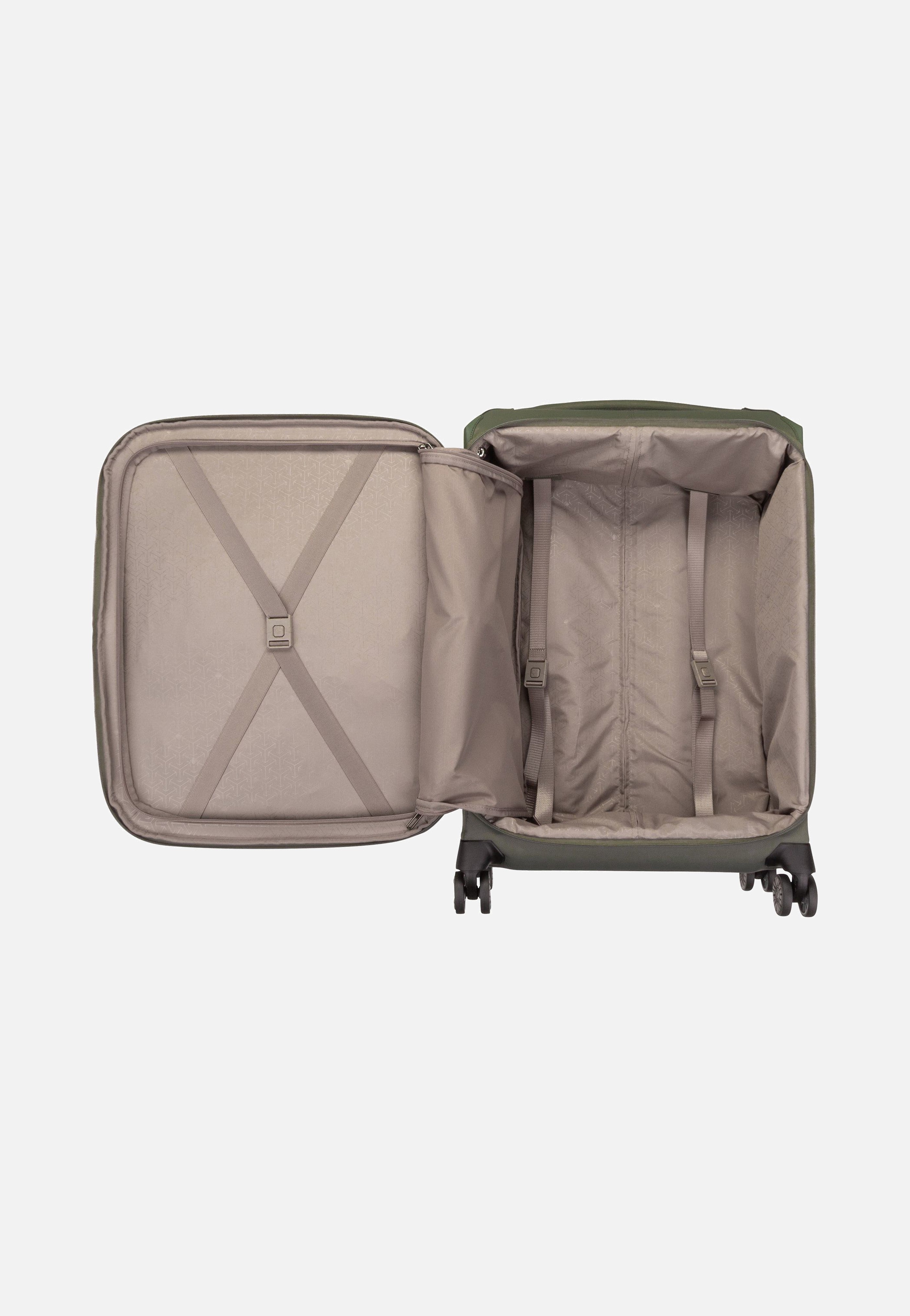 travelite Priima 4w Trolley M Oliv Koffer