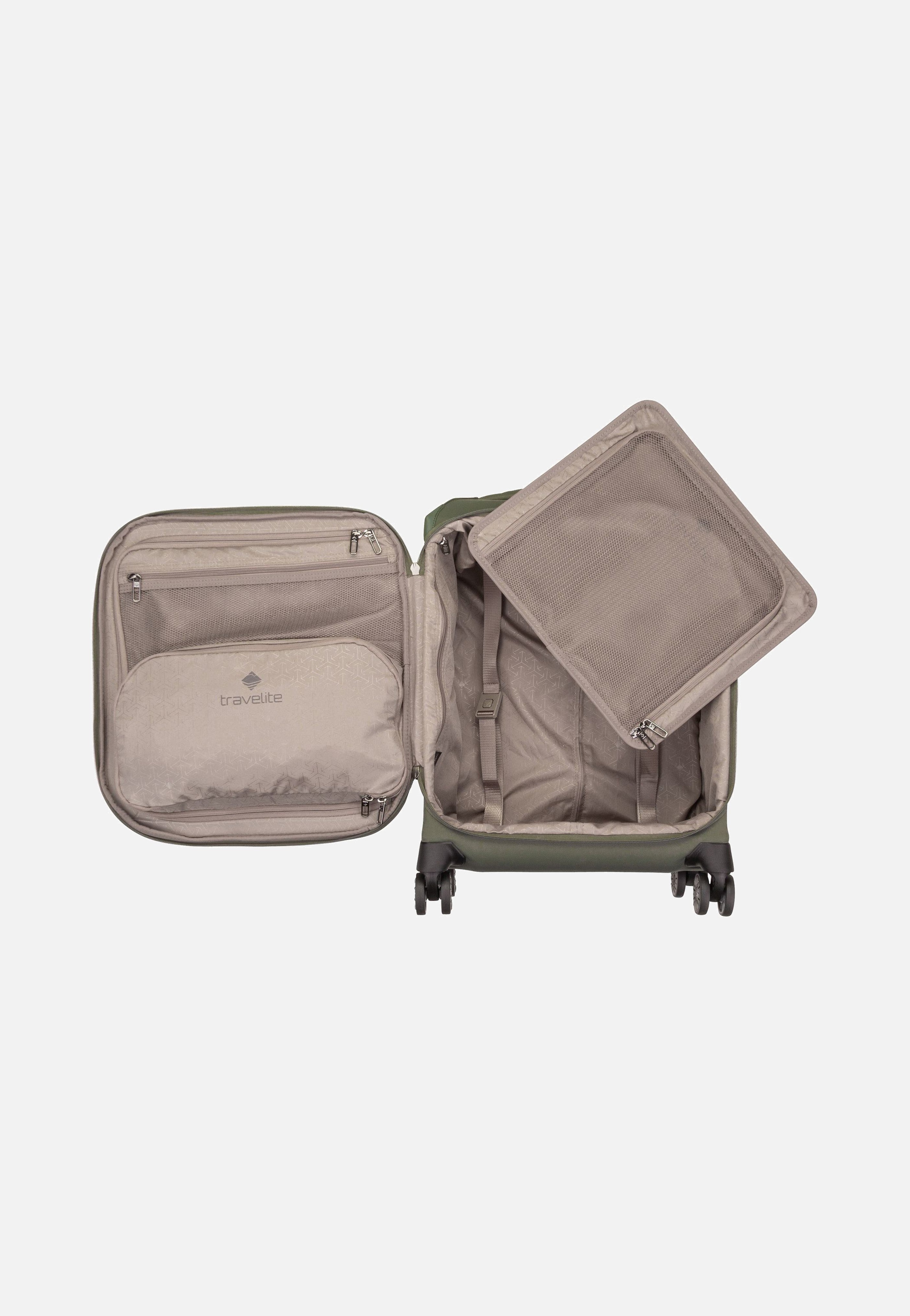 travelite Priima 4w Trolley S Oliv Koffer