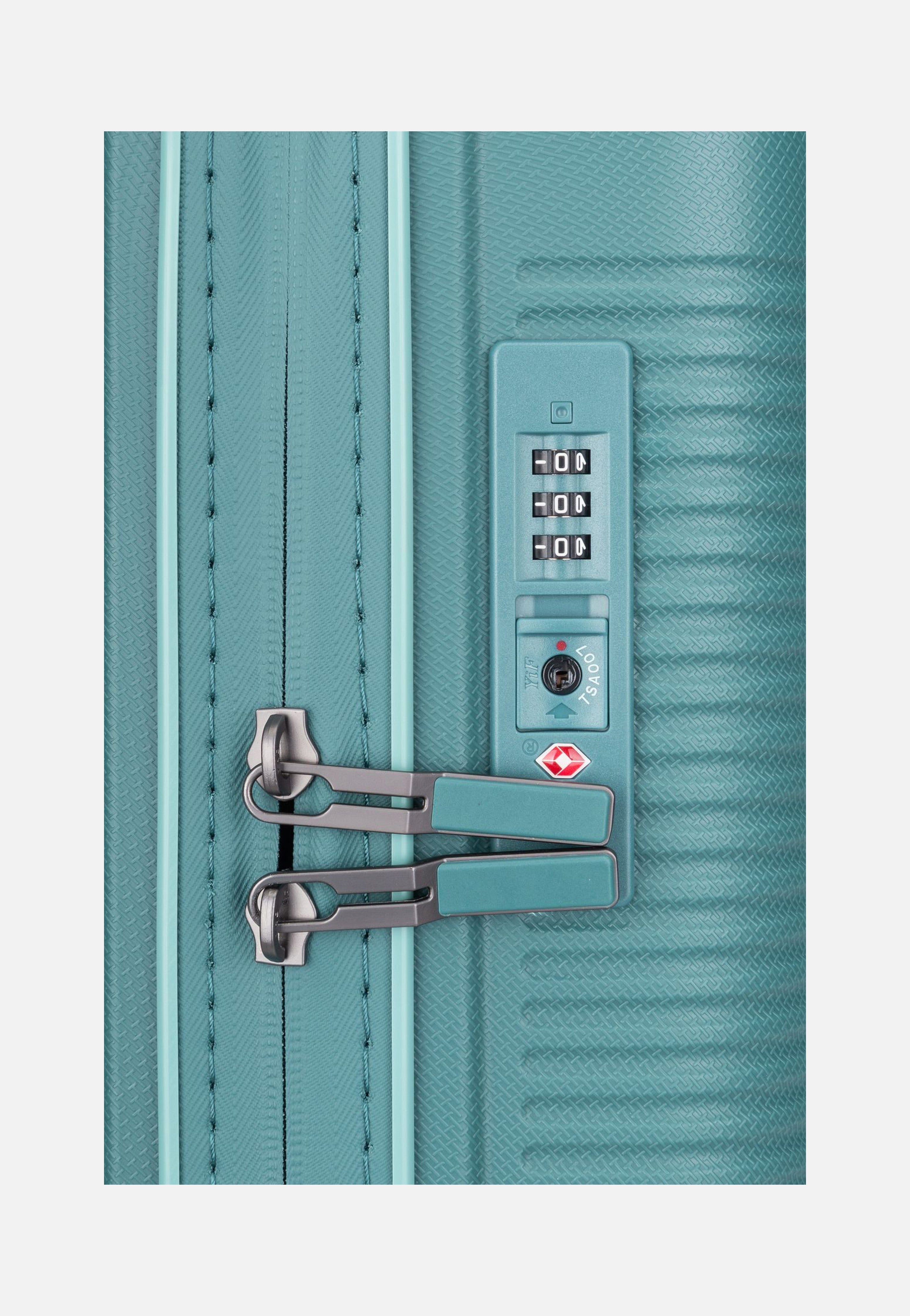 travelite Roomer 4w Trolley S Aqua Koffer