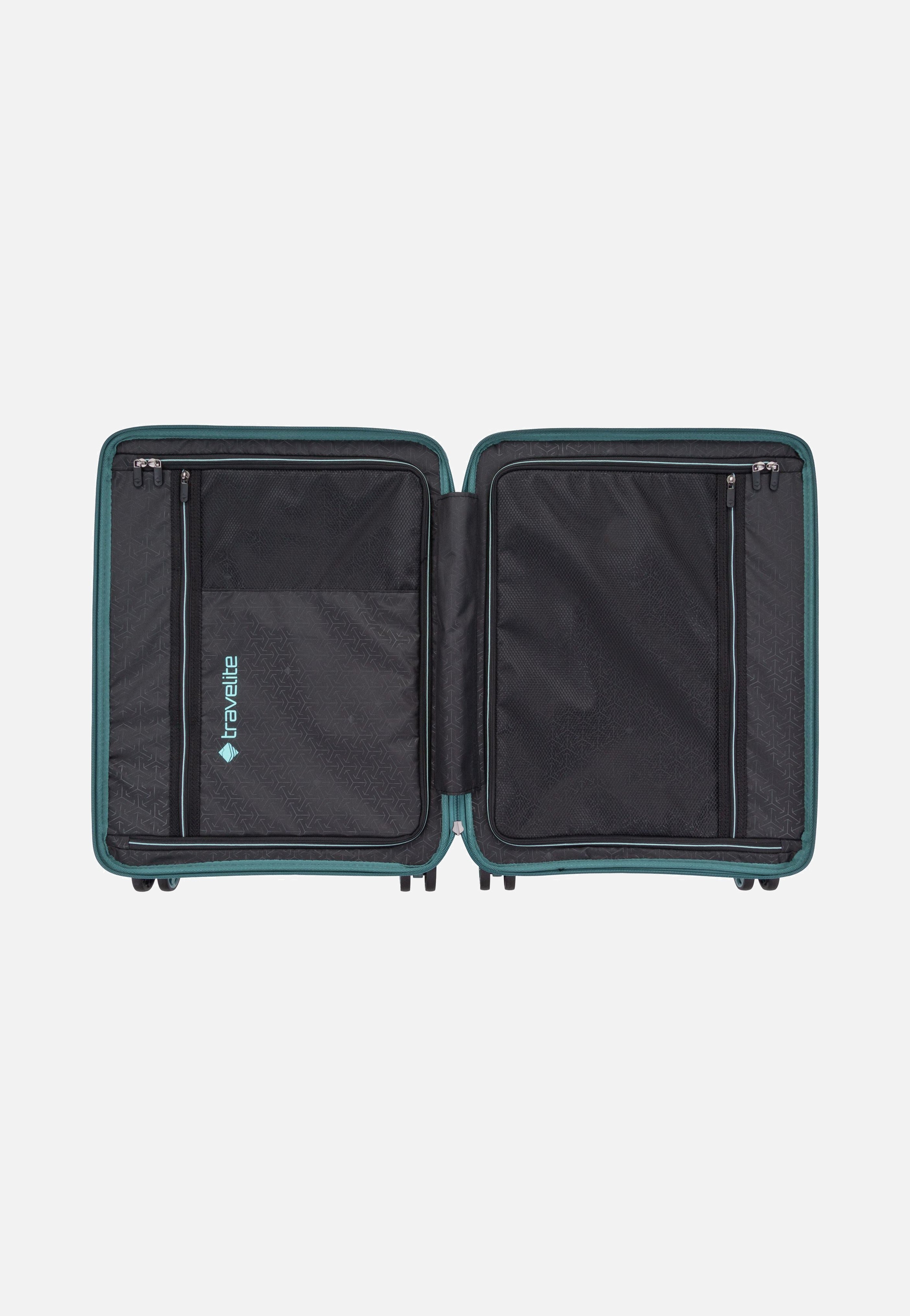 travelite Roomer 4w Trolley S Aqua Koffer