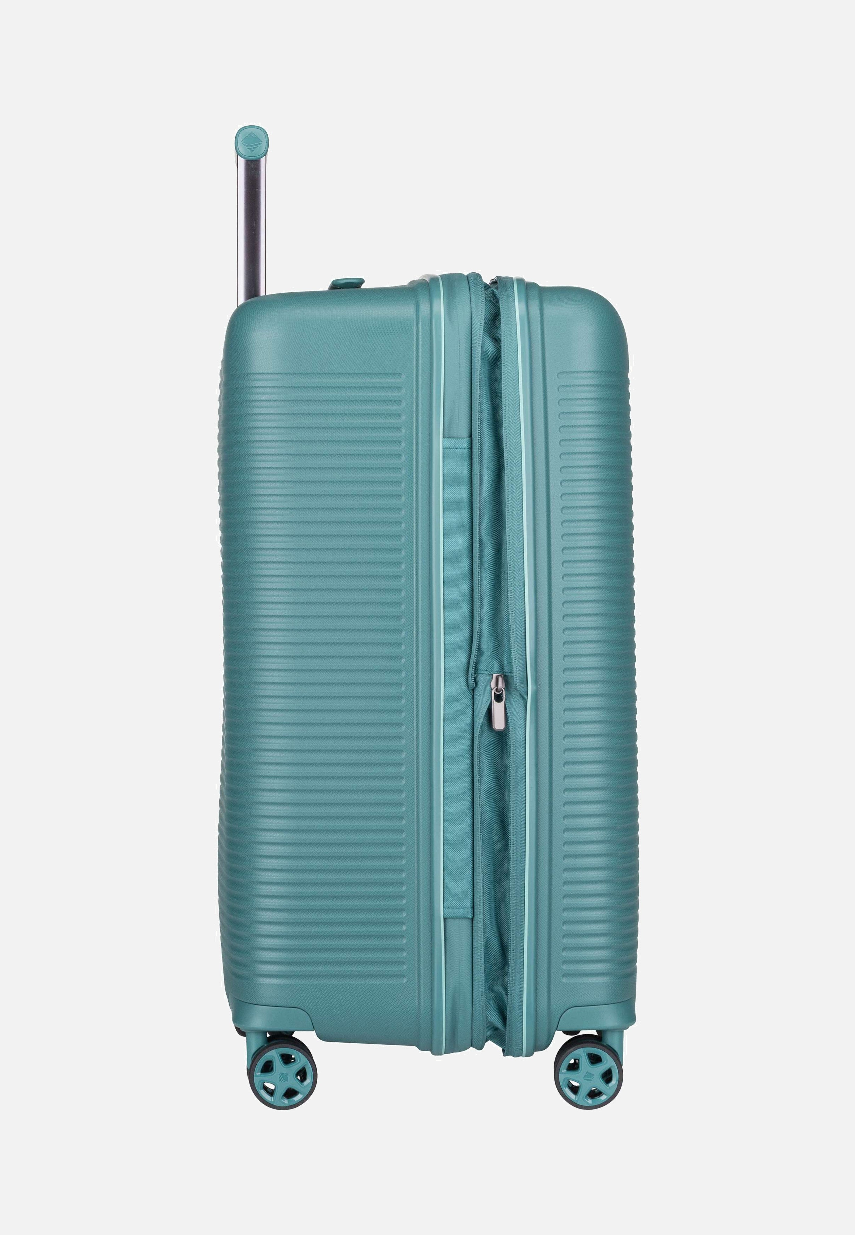 travelite Roomer 4w Trunk M Aqua Koffer