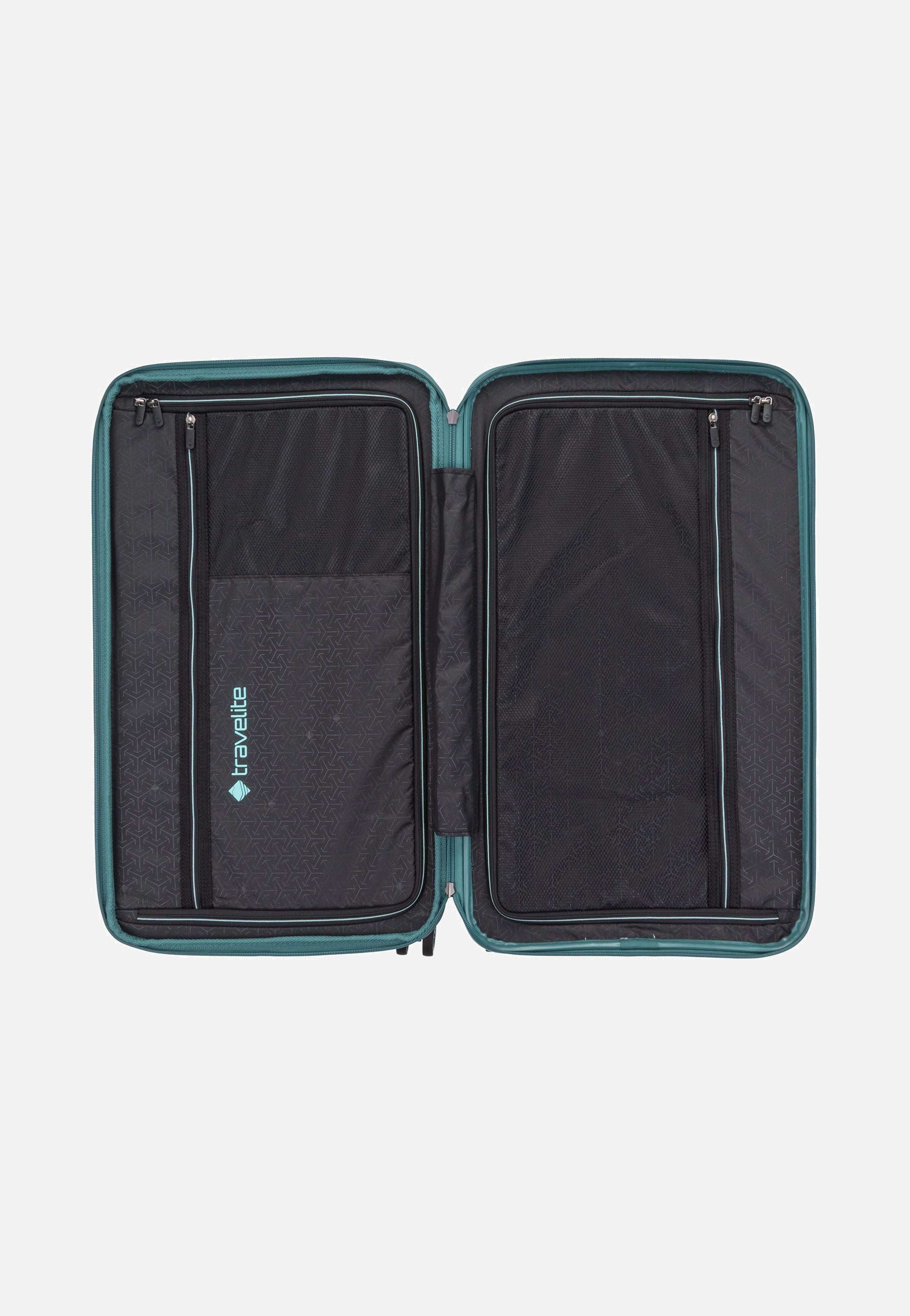 travelite Roomer 4w Trunk M Aqua Koffer