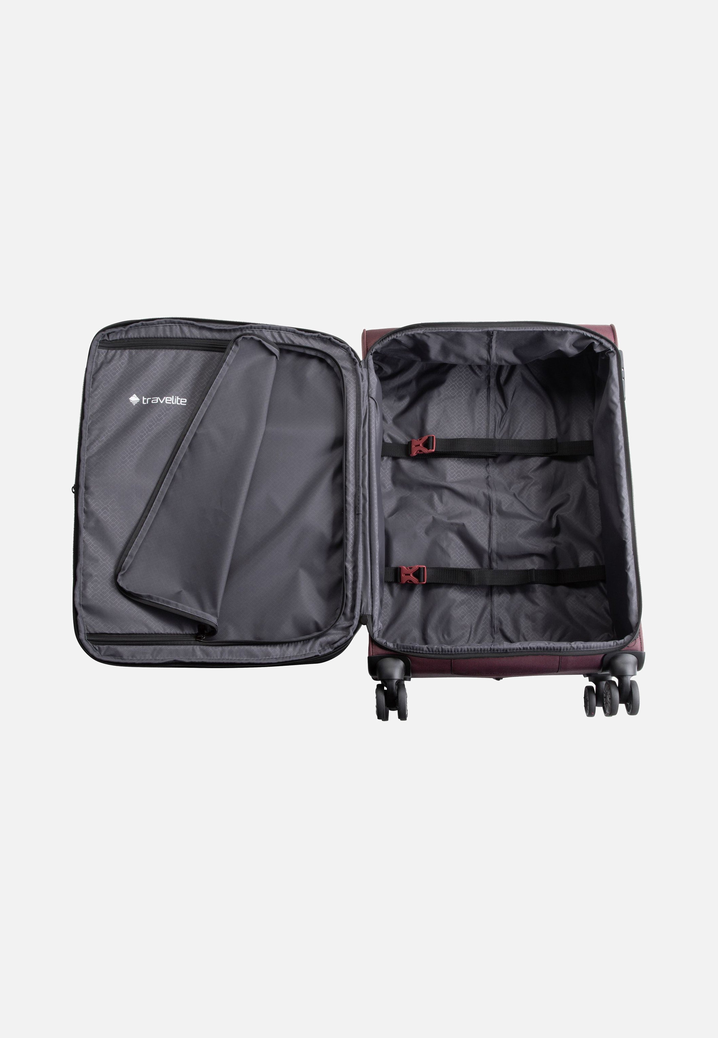 travelite Viia 4w Trolley M Frühlingsrose Koffer