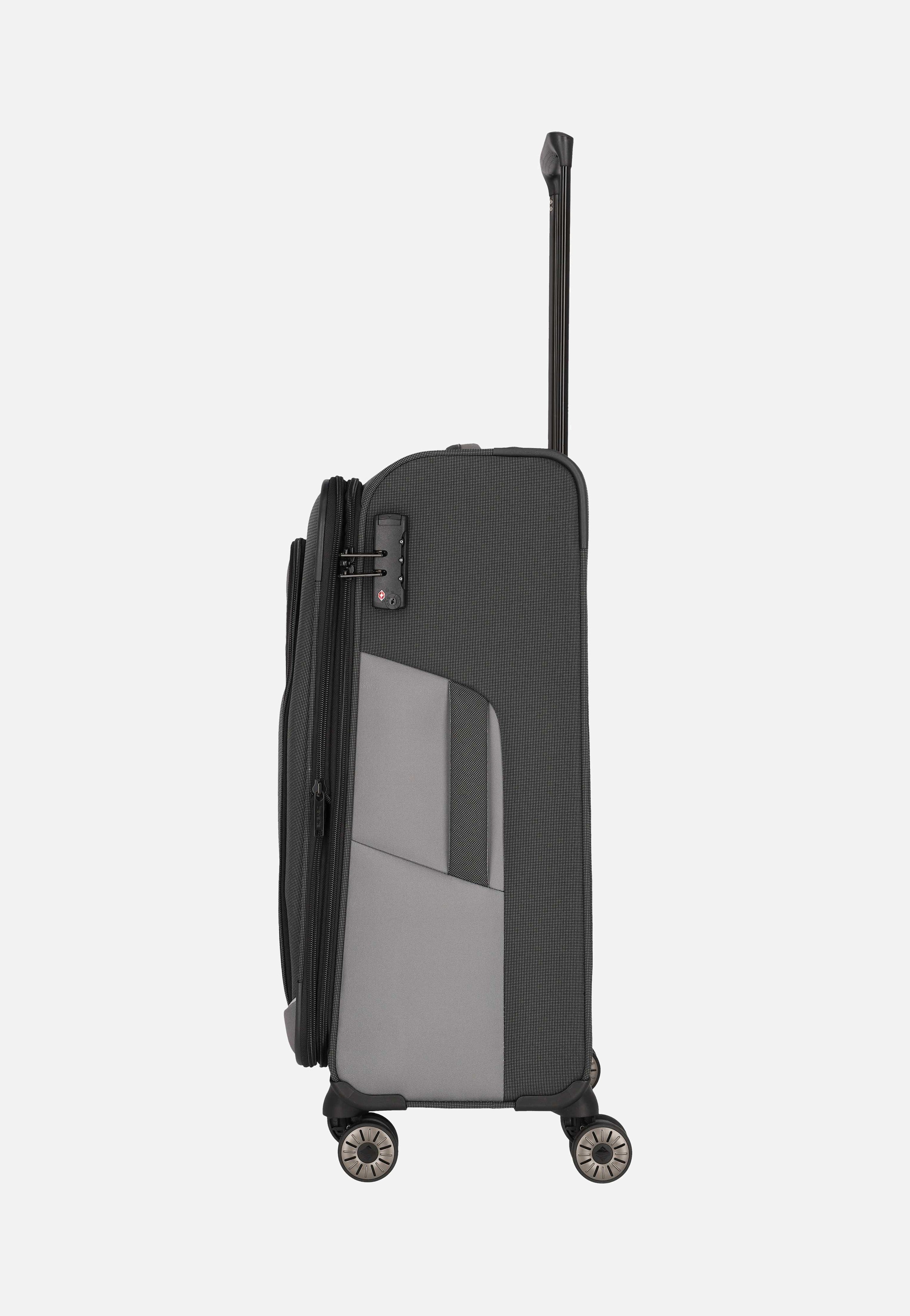 travelite Viia 4w Trolley M Schiefer Koffer