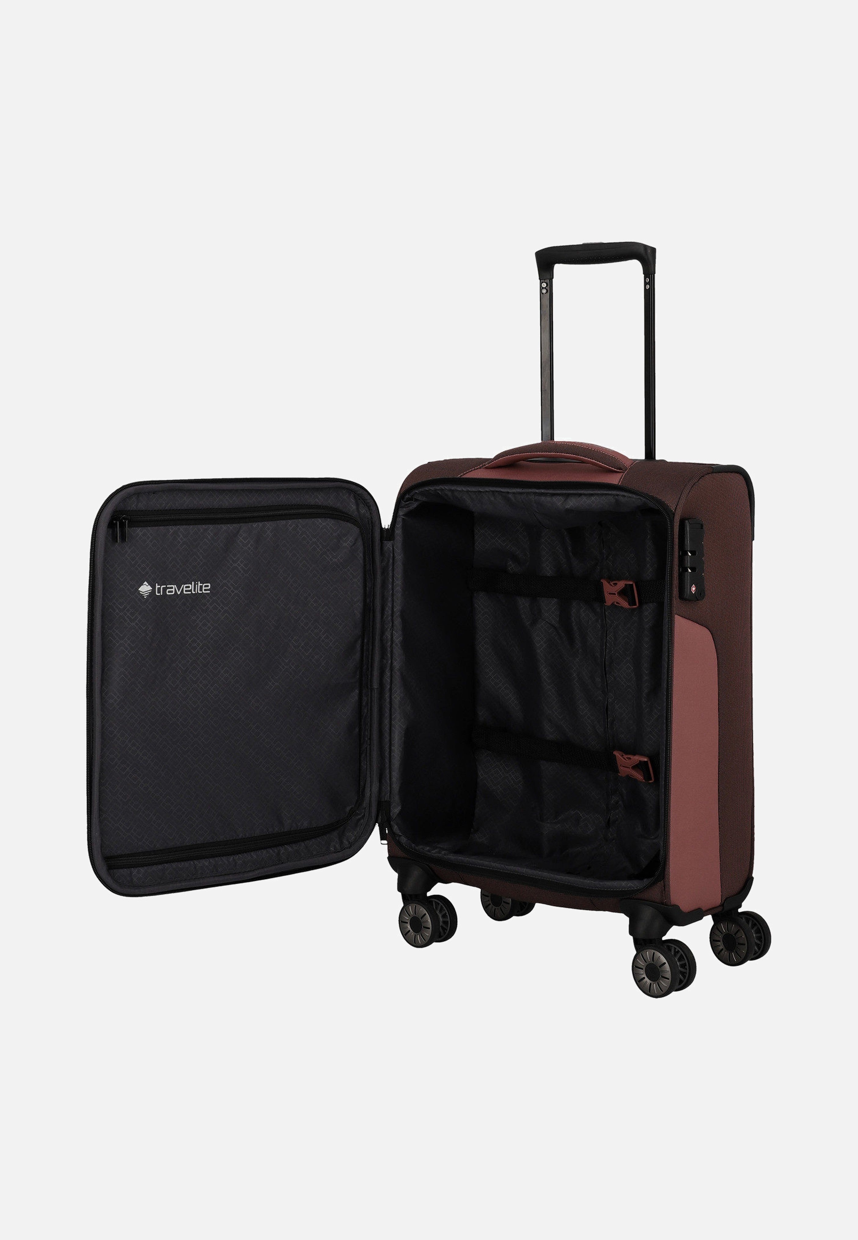 travelite Viia 4w Trolley S Frühlingsrose Koffer