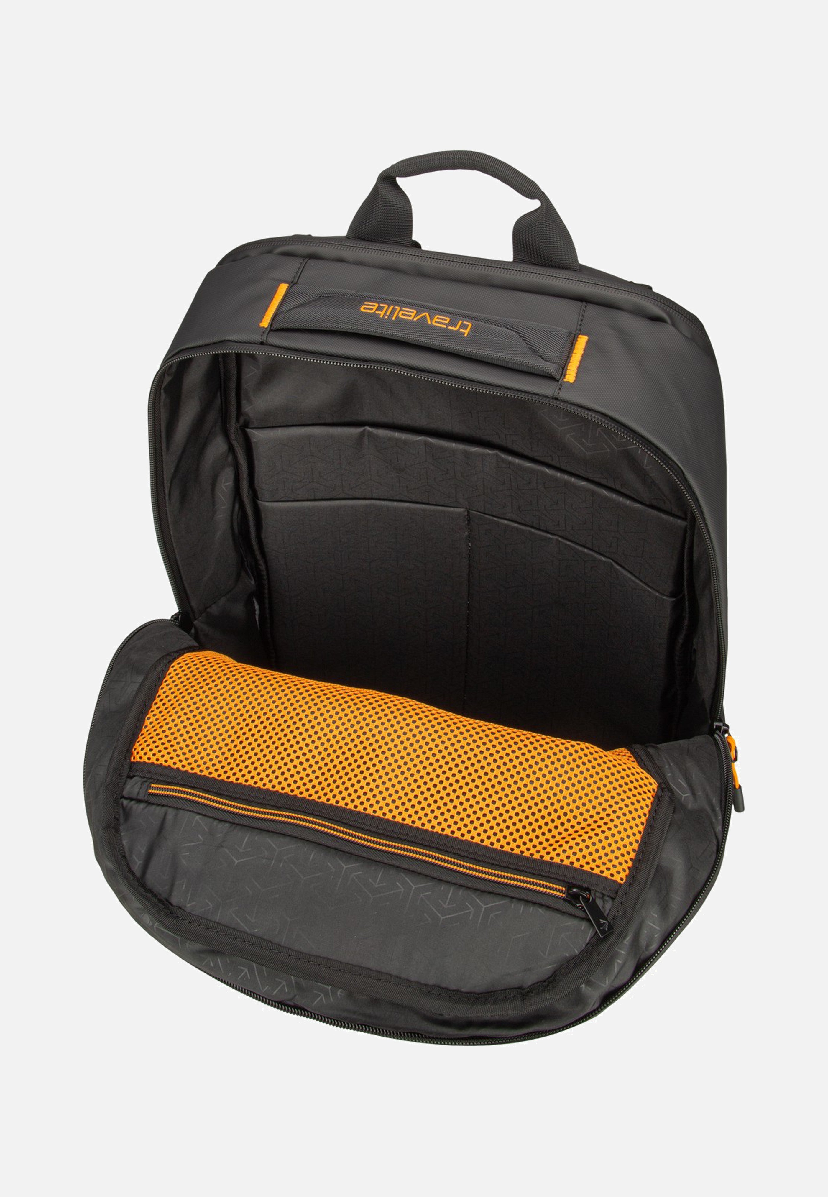 travelite Briize Backpack M Black Rucksack
