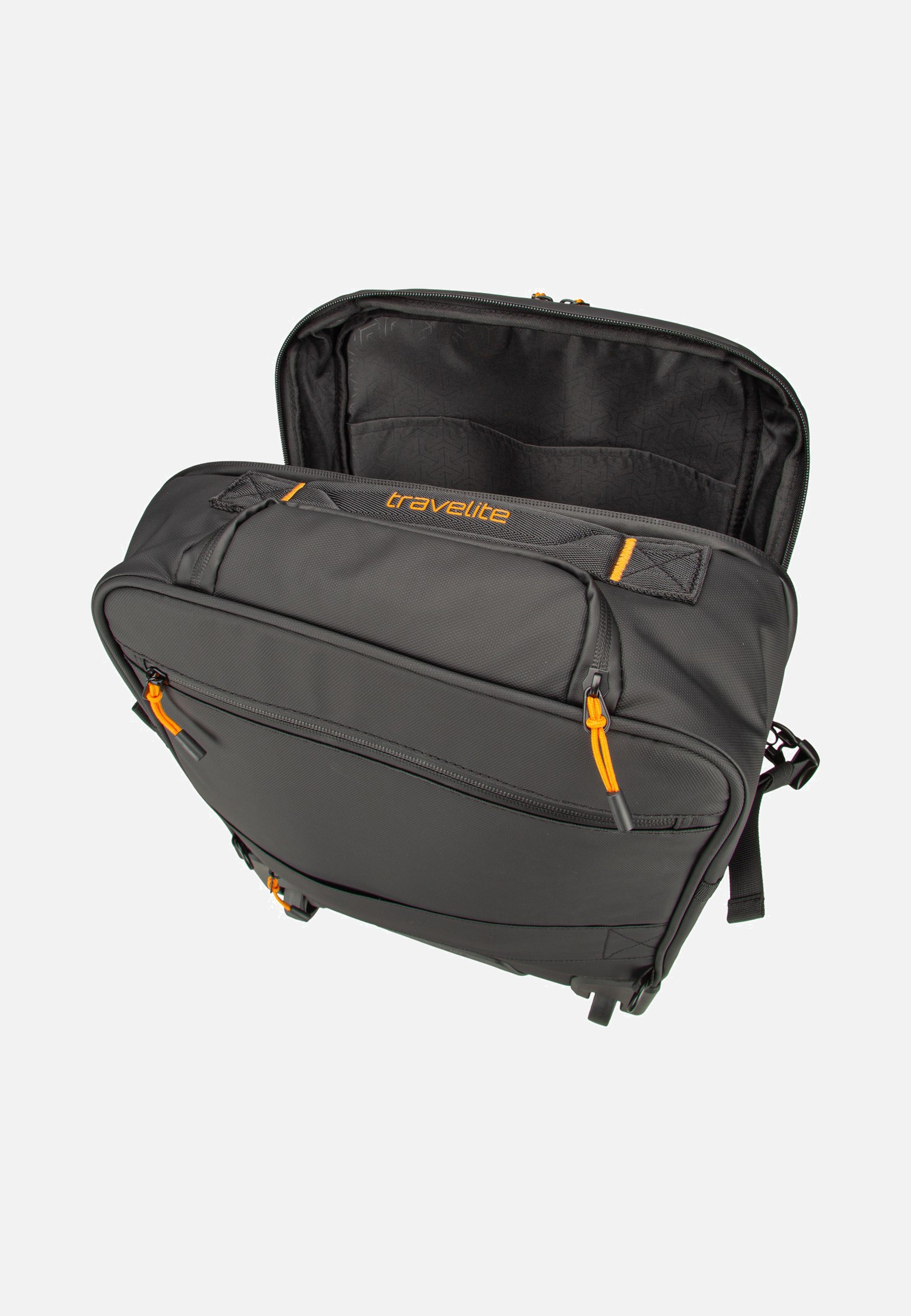 travelite Briize Trolley Backpack 2w Black Koffer