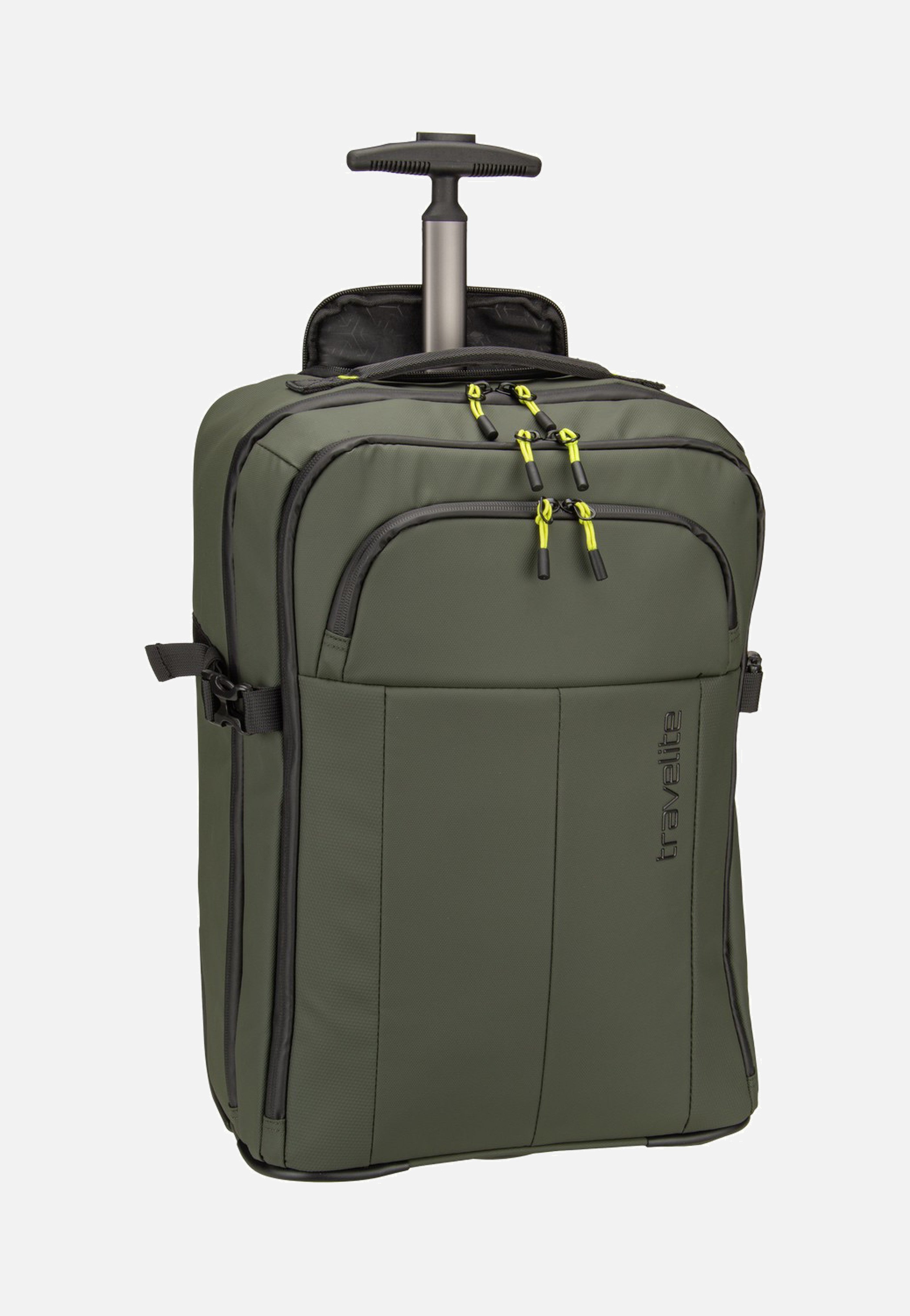 travelite Briize Trolley Backpack 2w Khaki Koffer