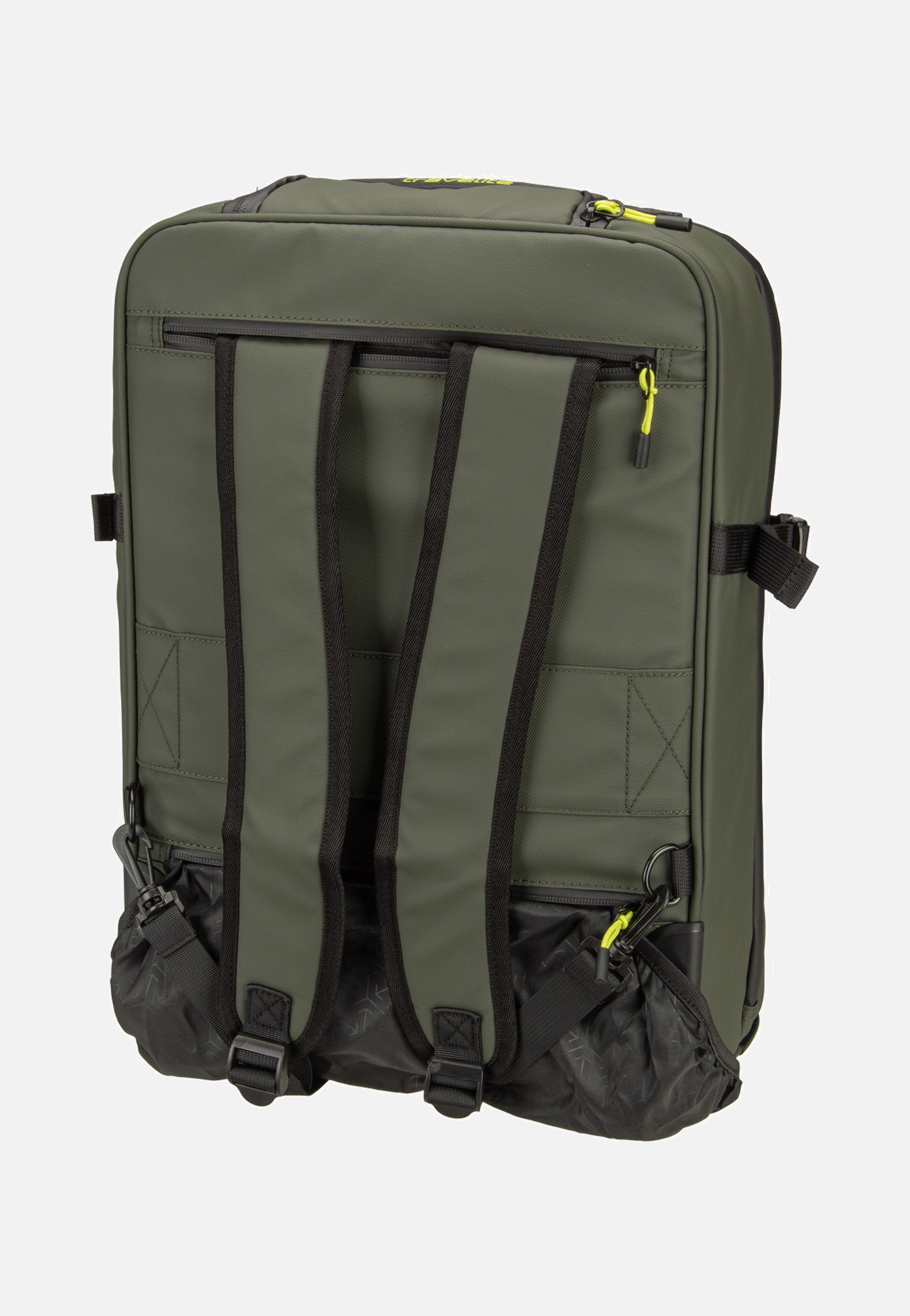 travelite Briize Trolley Backpack 2w Khaki Koffer